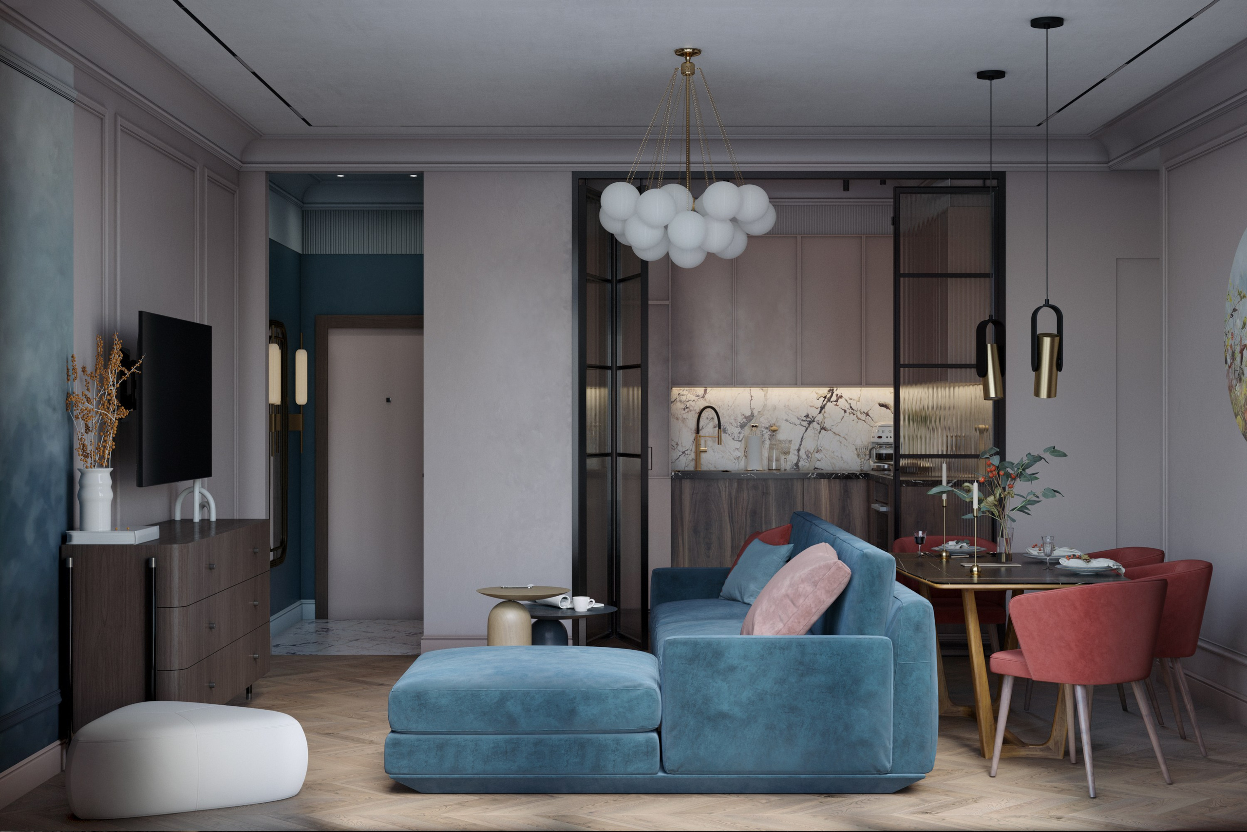 Квартира 47 метров в Жк Павелецкая-сити. Главная