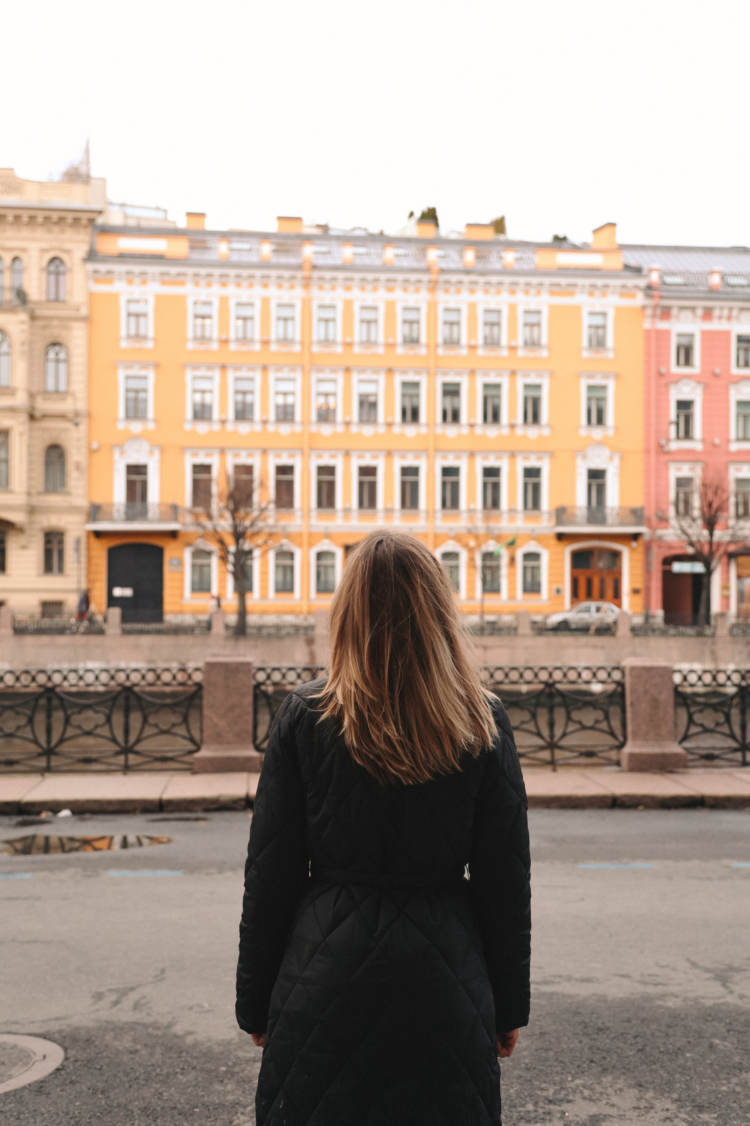 Дарья. Портретная фотосессия на улицах Санкт-Петербурга. Фотограф в Санкт-Петербурге Валерия Закатеева