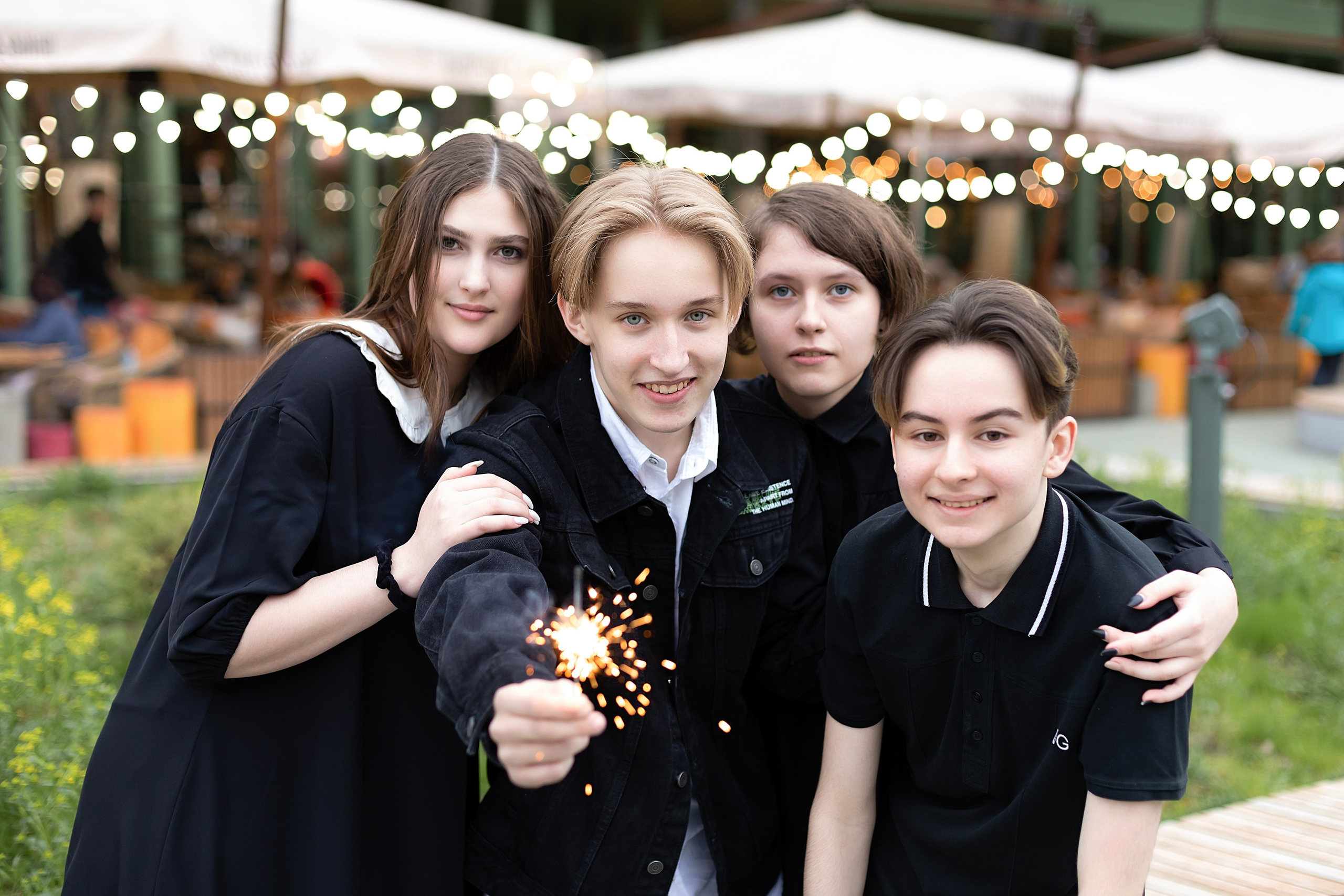 Съёмка в парке. Выпускные альбомы «Эврика» в Нижнем Новгороде