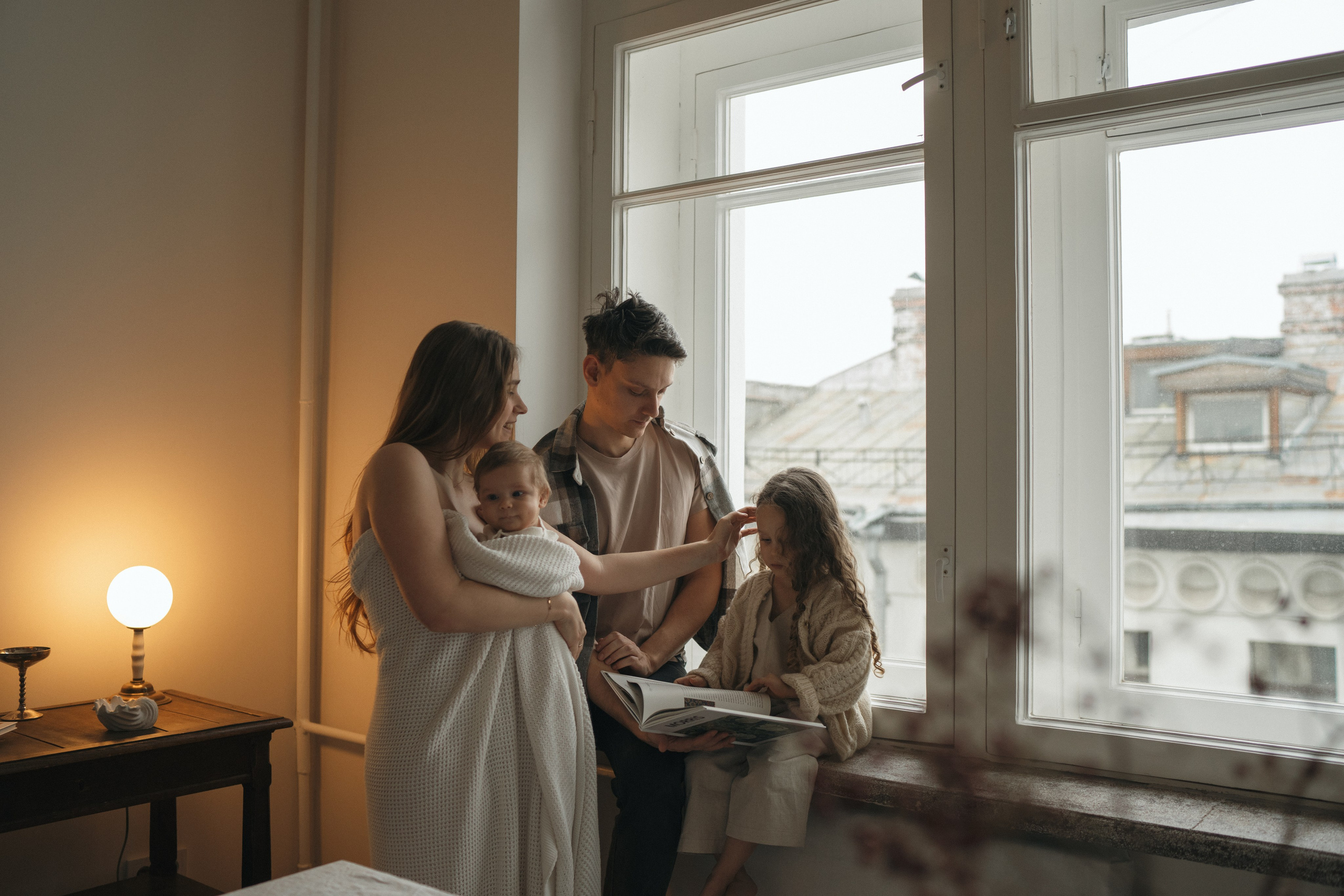 Студийная история. Семейный и детский фотограф Москва Дарья Бугра