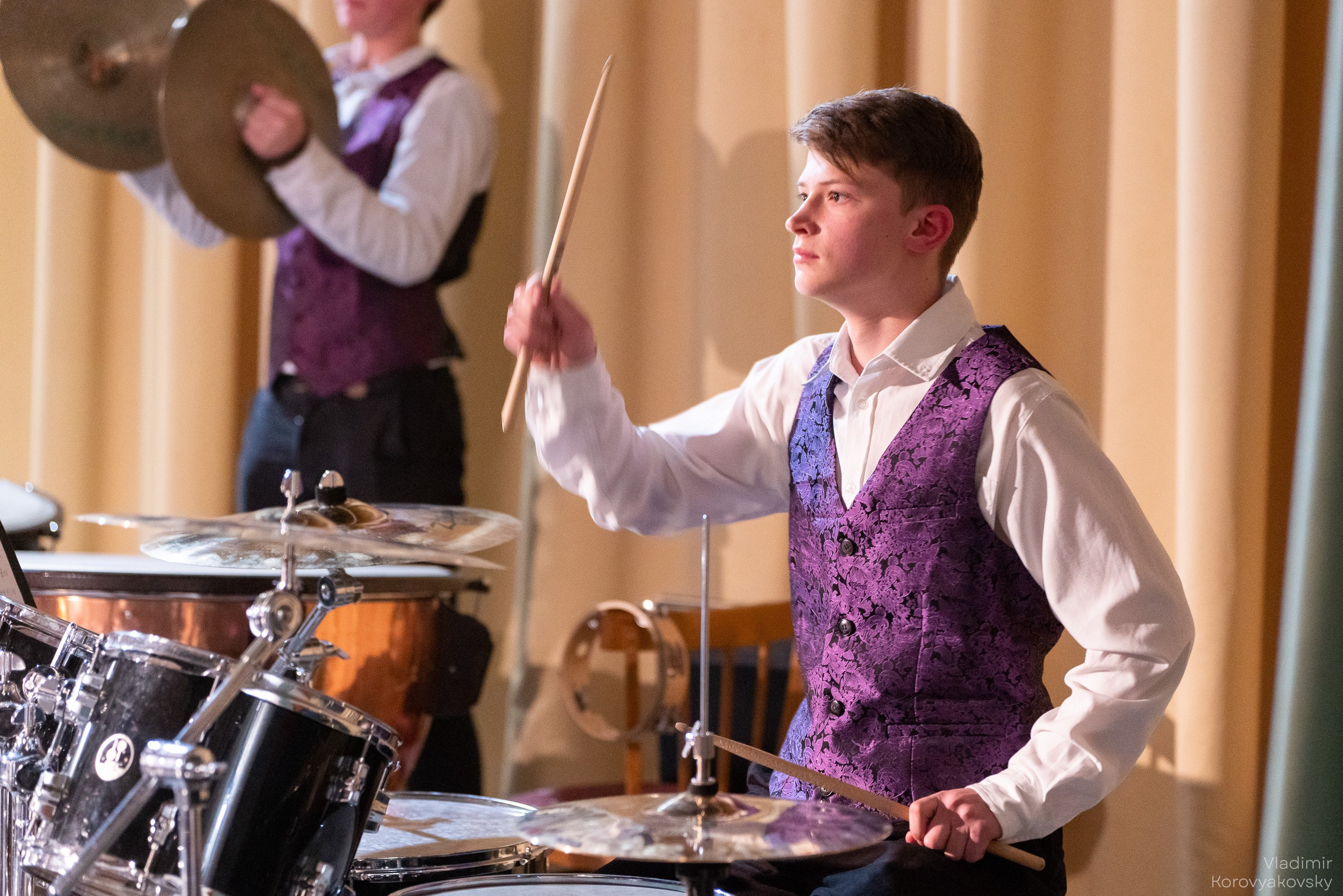 Концерт Духового оркестра ЦГИ ко Дню защитника Отечества. Фотограф Владимир Коровяковский