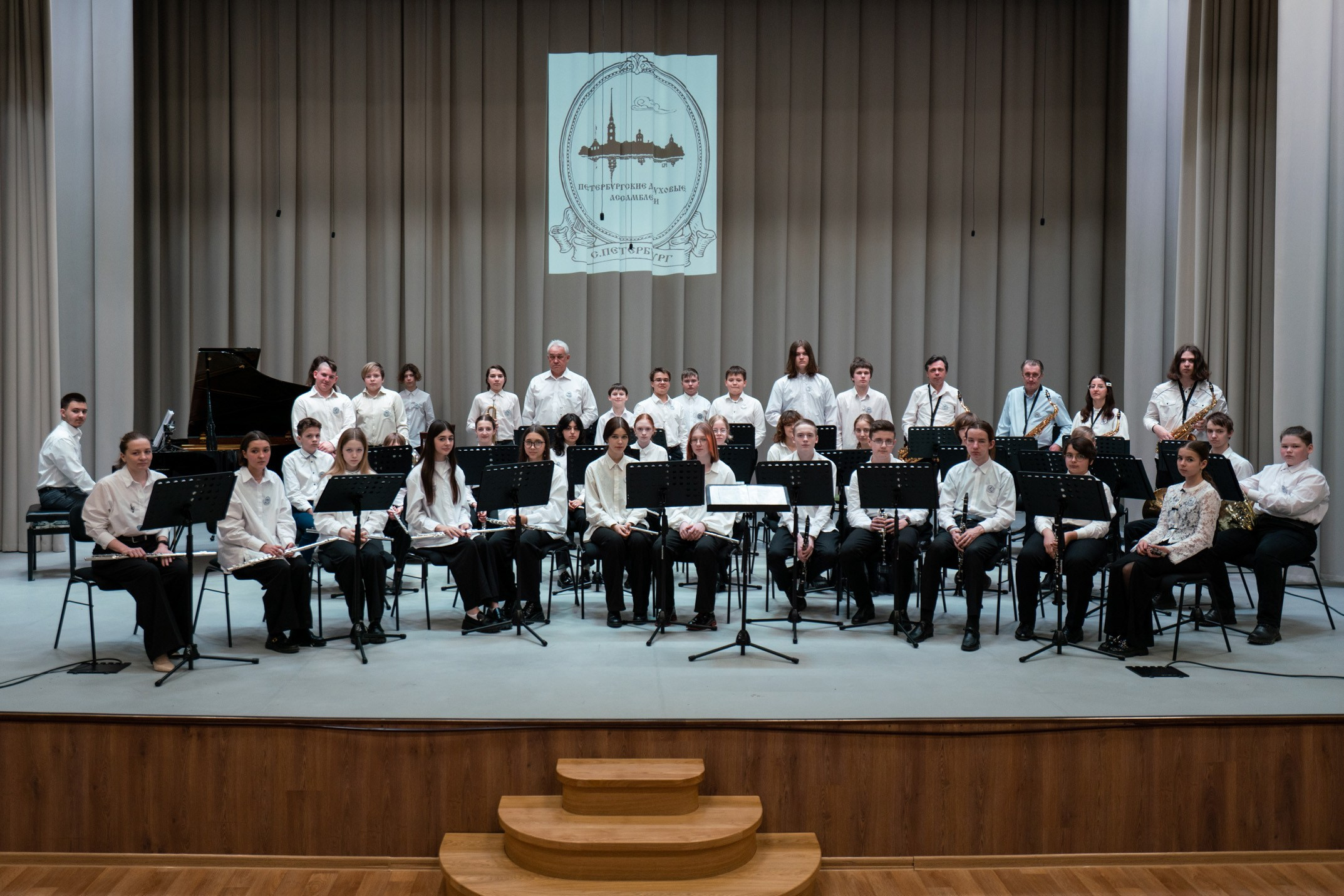 Духовой оркестр ЦГИ. Фотограф Владимир Коровяковский