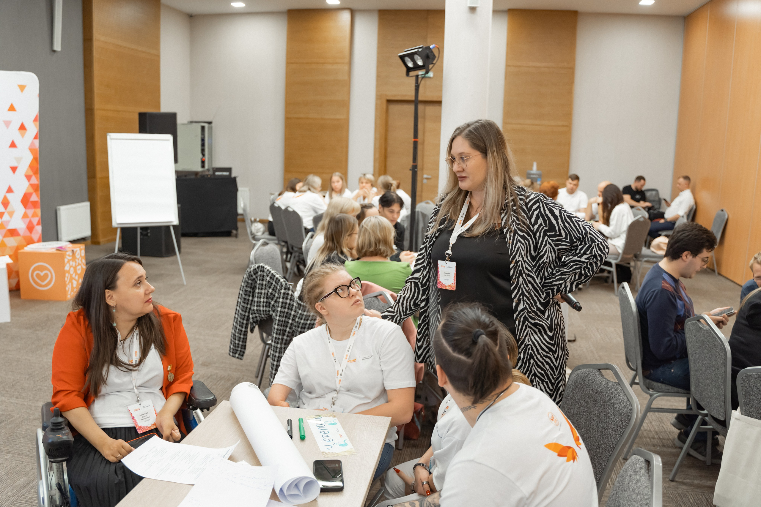 Окружная платформа Всероссийского инклюзивного проекта «Крылья возможностей» 2024. Фотограф Надежда Погребняк | Рязань | Москва