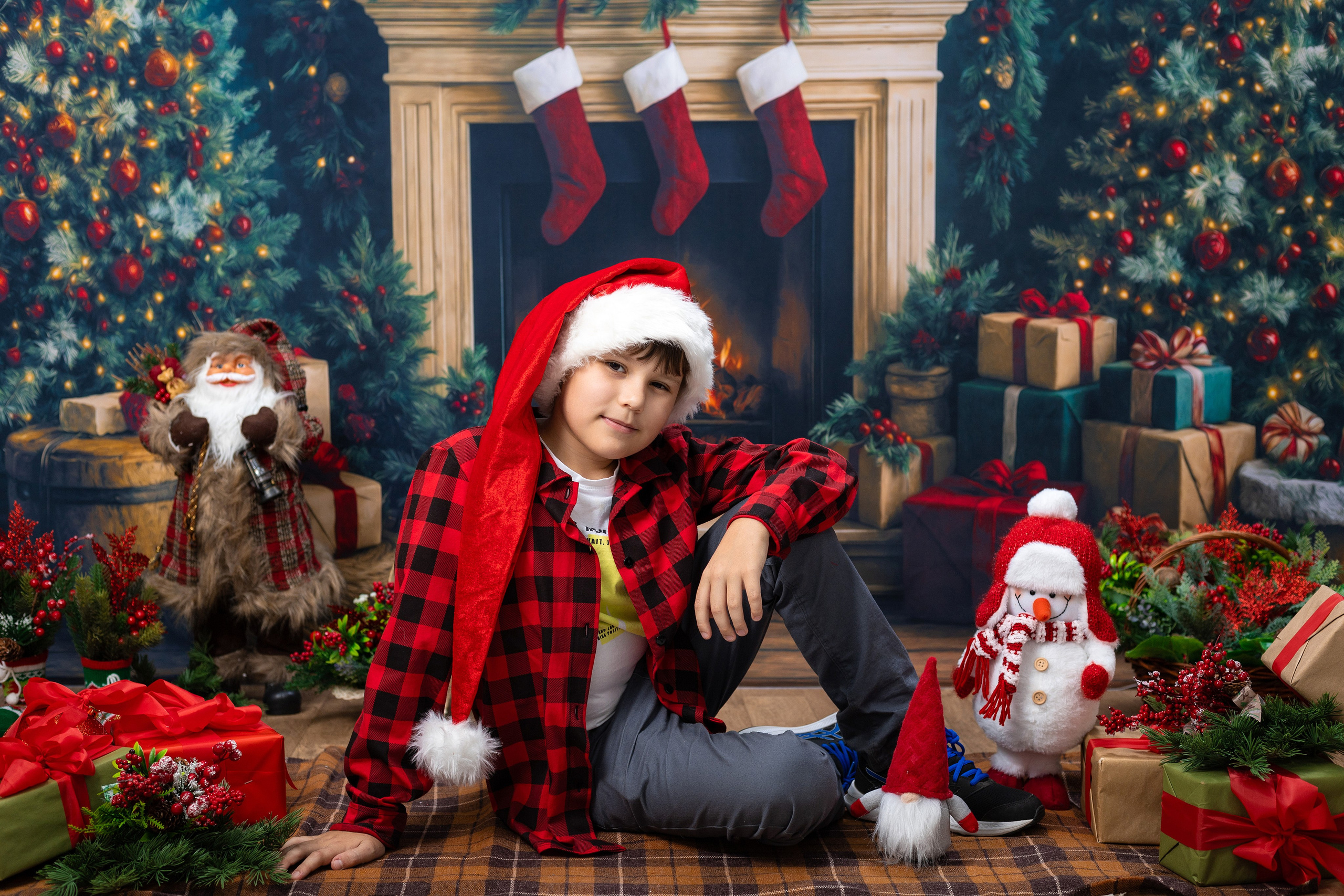 Новогодняя фотосессия Верхняя Пышма. Фотостудия «Олеся». Фотостудия в г. Верхняя Пышма