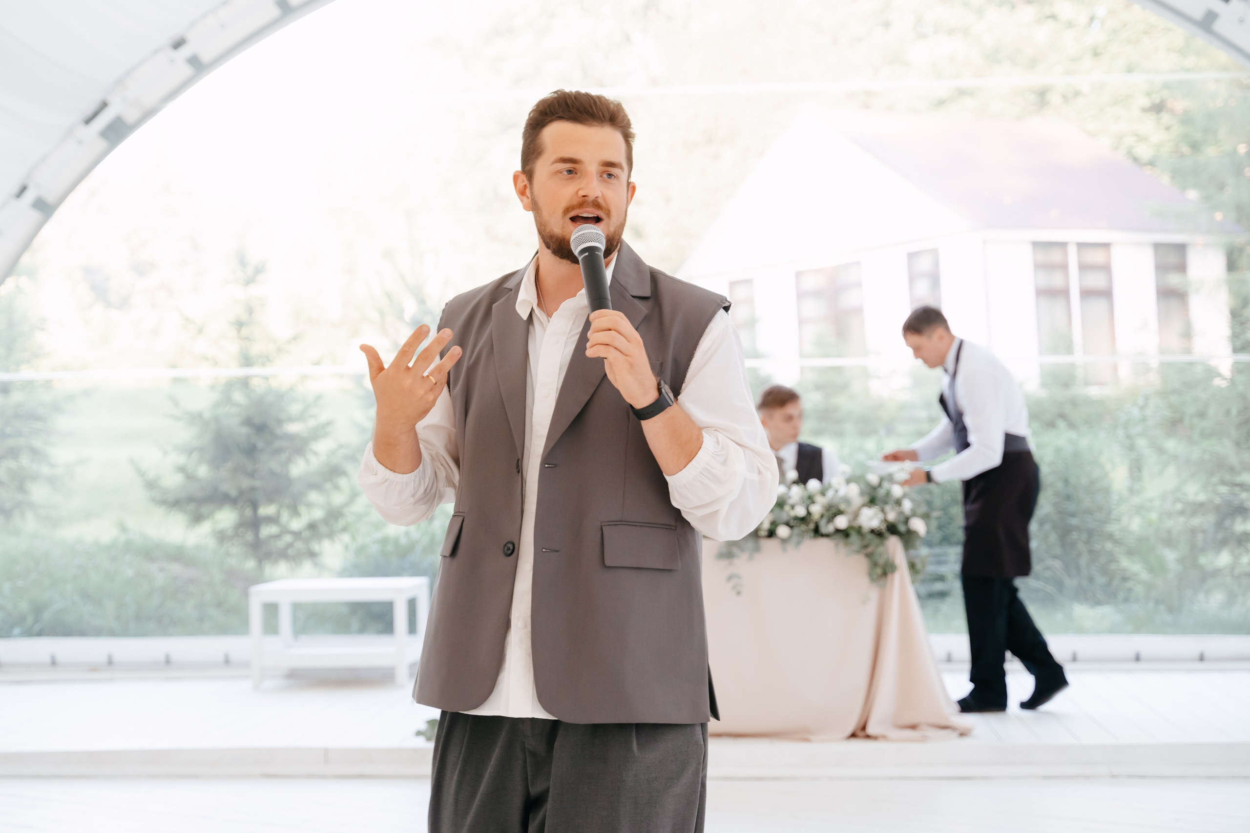 Свадьба загородом в Москве