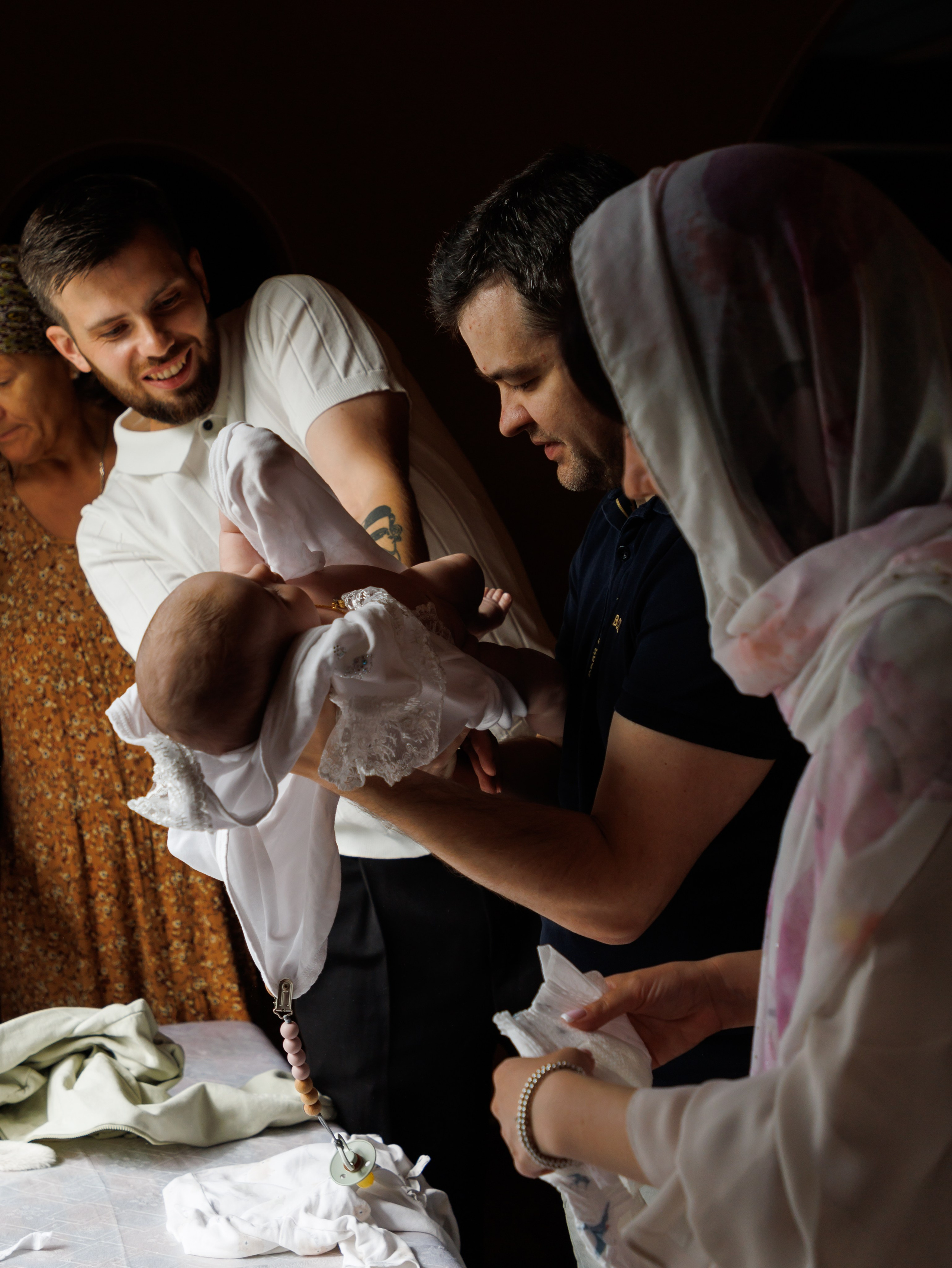 Крещение Василисы. Фотограф Евгения Чернышева