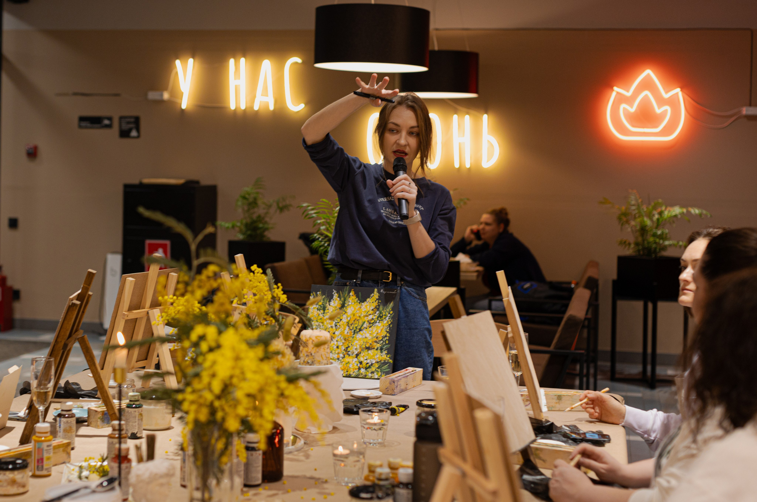 МК Мимоза. Анастасия Ракчеева Художник