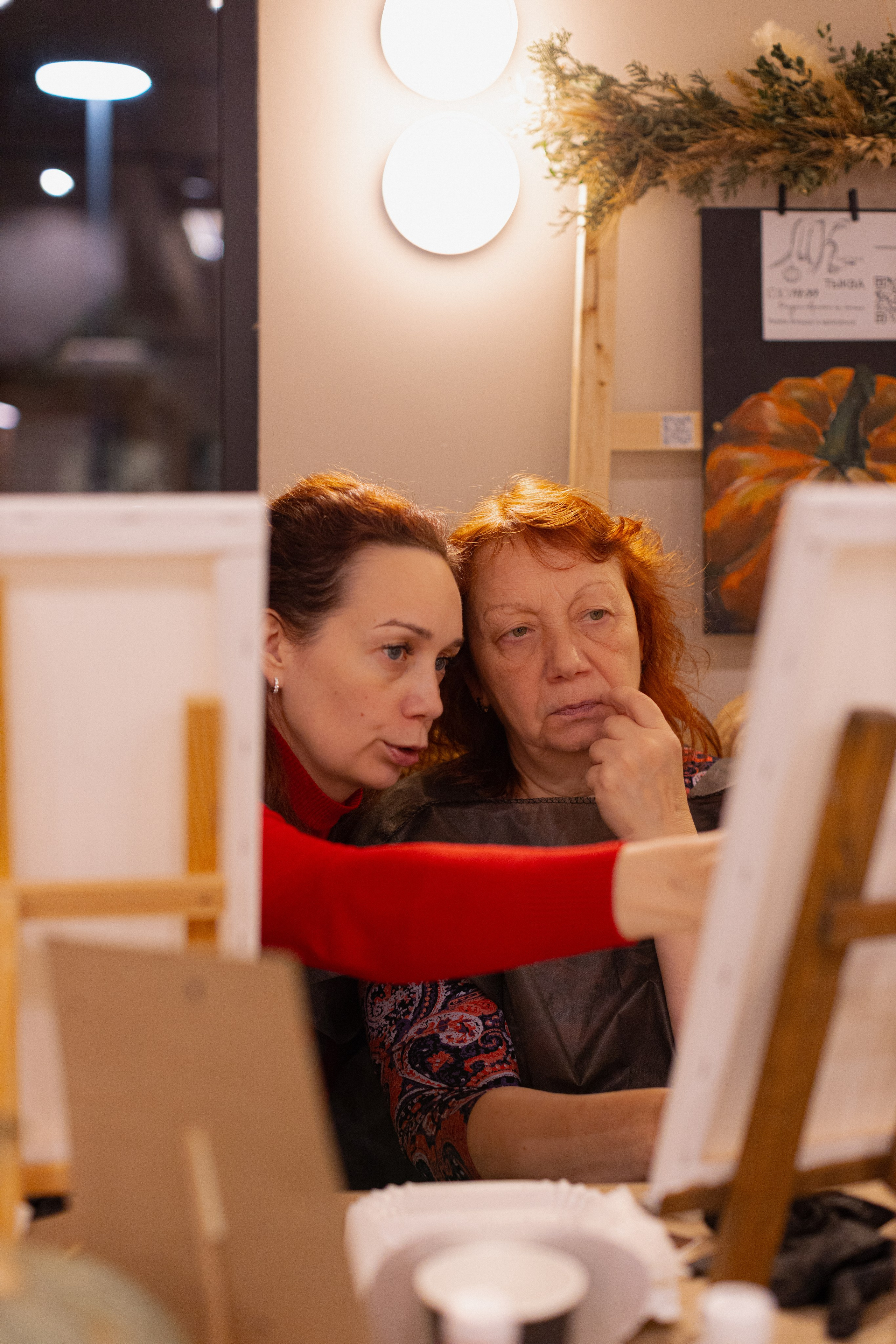 МК Тыква в кафе Здрасте. Анастасия Ракчеева Художник