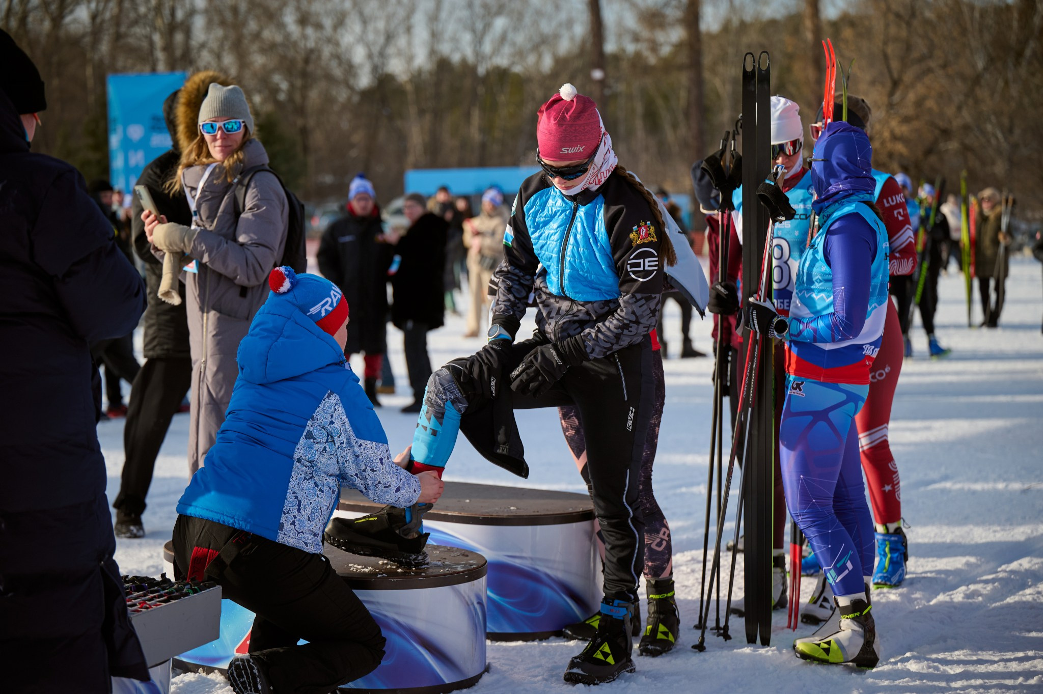 Лыжня России 2025. Мезенцев Евгений фотограф