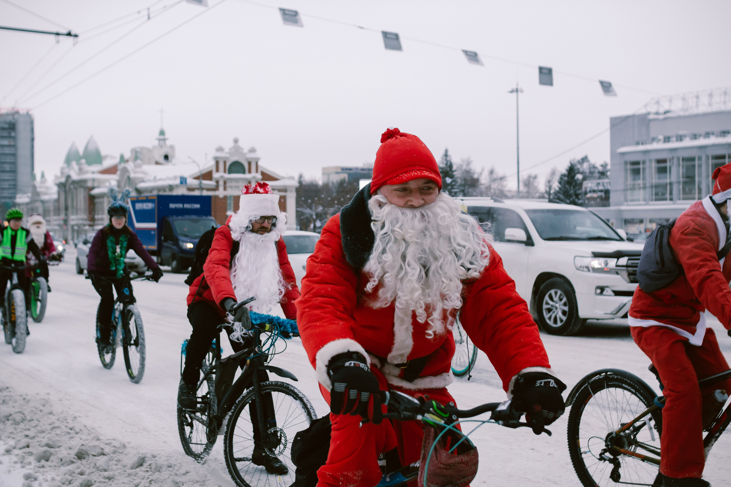 Зимний велозаезд «Привет, велосипед!». Фотограф в Новосибирске Екатерина Васильева