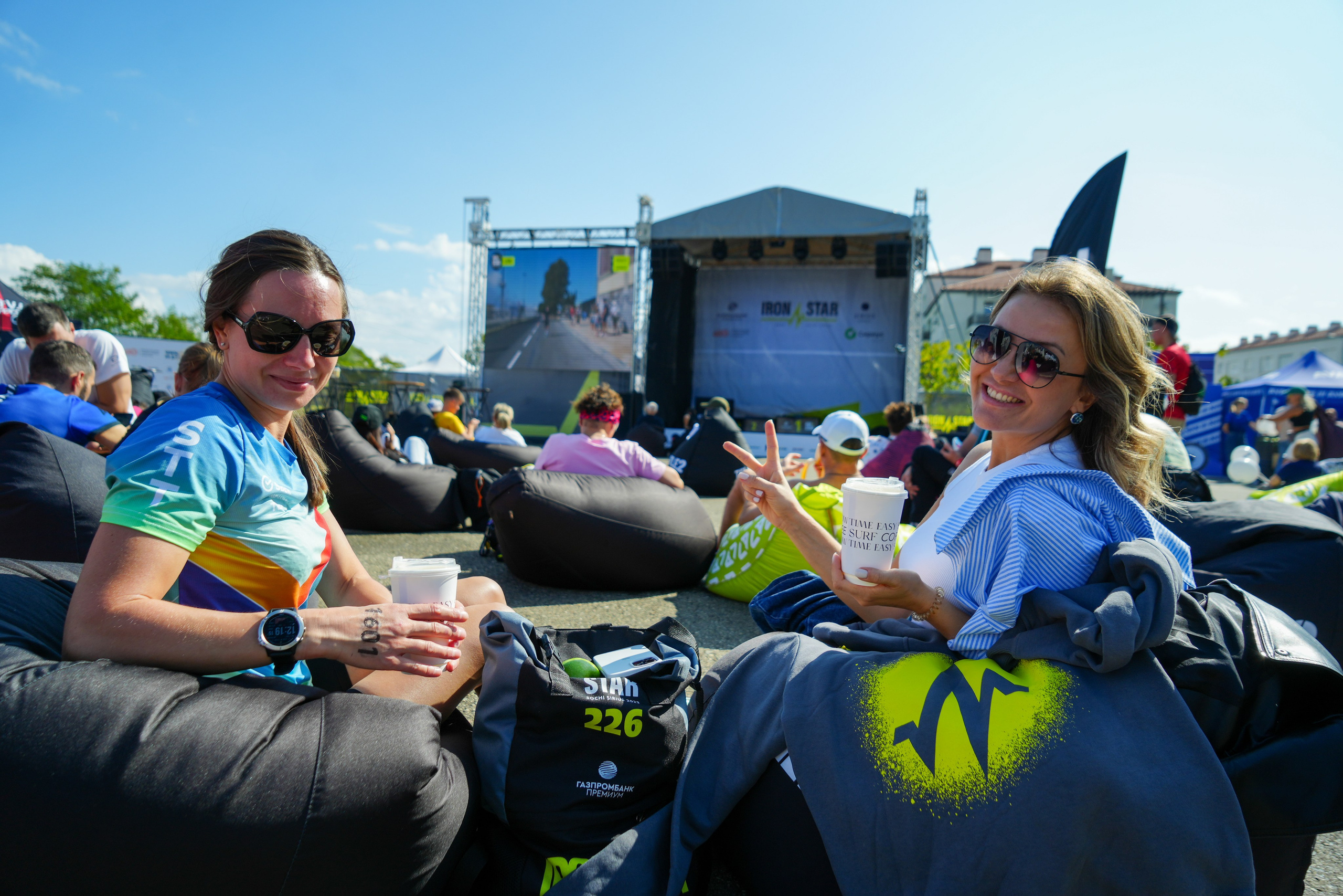 Фотоотчет партнерской интеграции для компании TELE2 на фестивале Ironstar. Репортажный фотограф в Красной Поляне и Сочи Павлюченко Екатерина