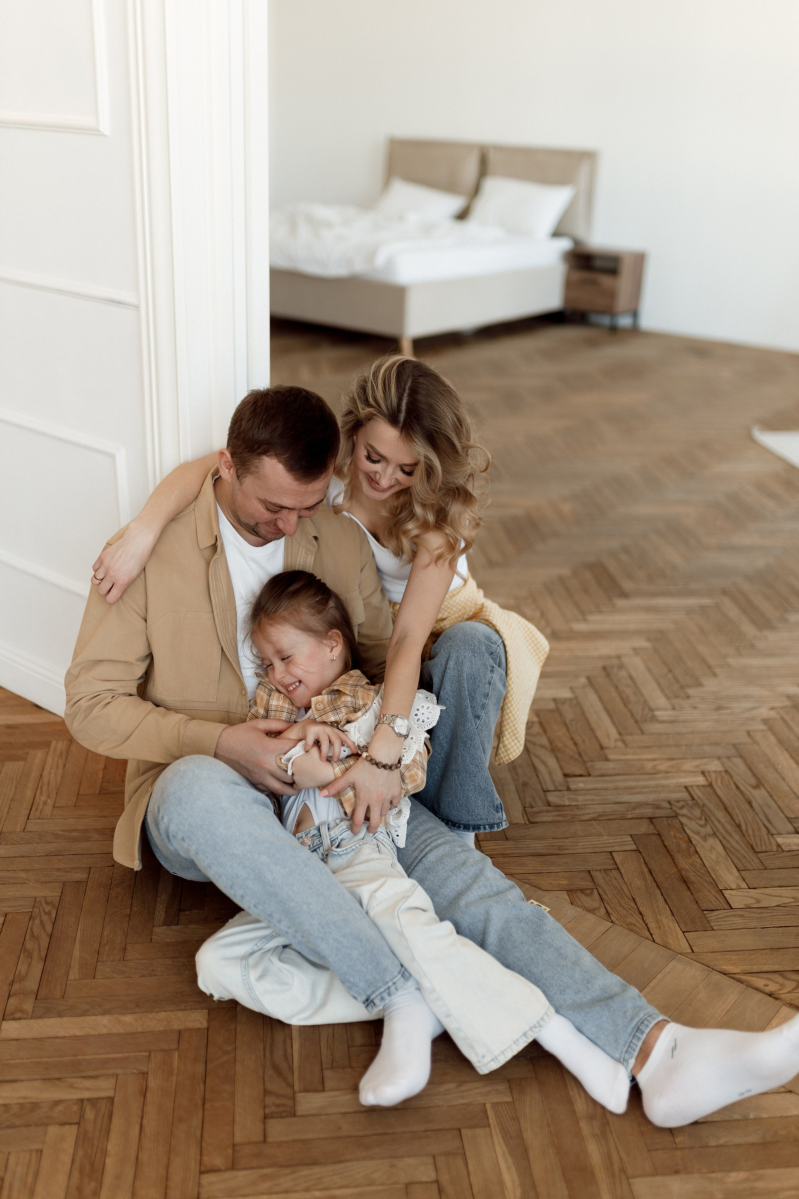 Алина с семьёй. Фотограф в Москве Юлия Хамзина