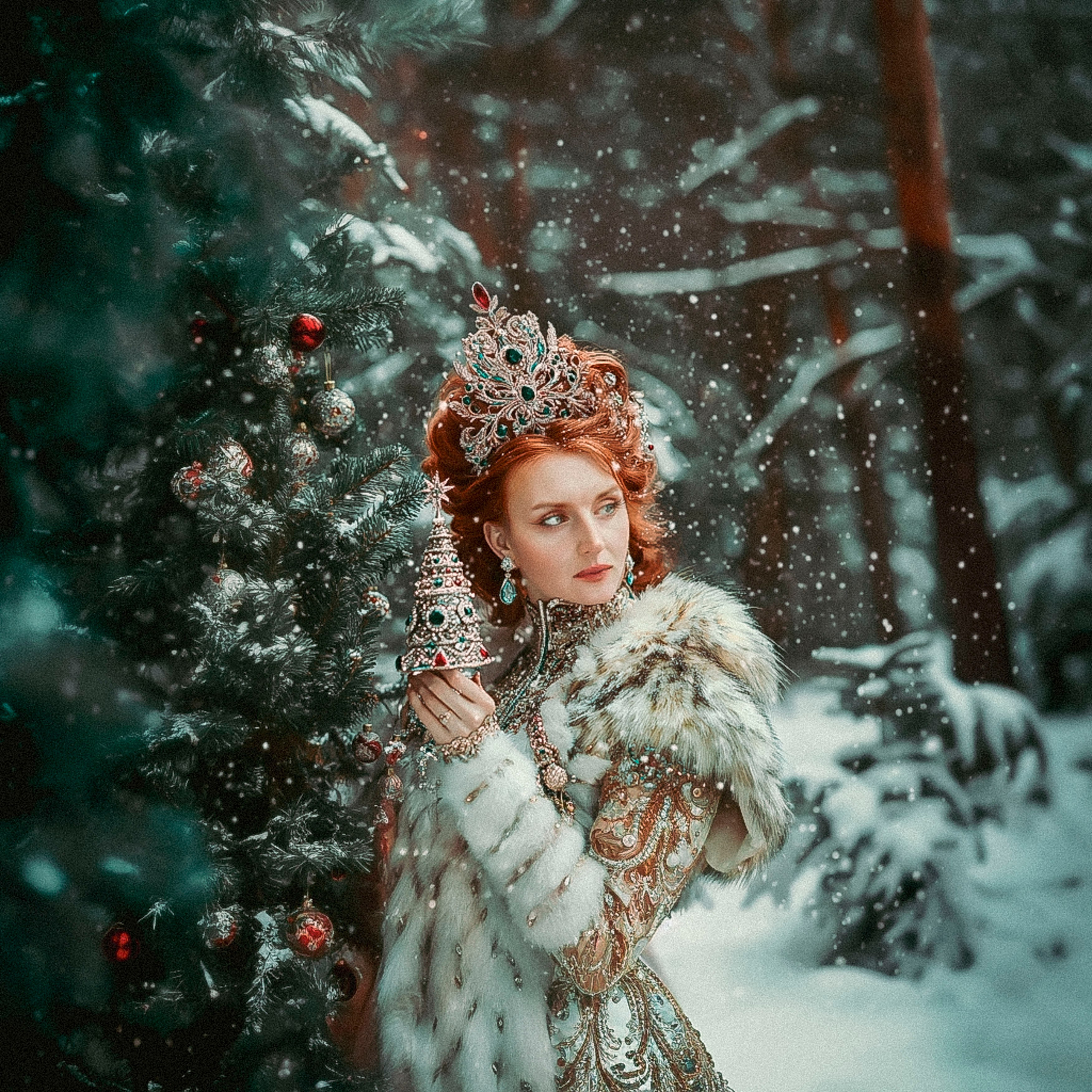 Нейрофотосессия для себя. Новогоднее настроение. ФотоХудожник Харитонова Ирина г. Санкт-Петербург