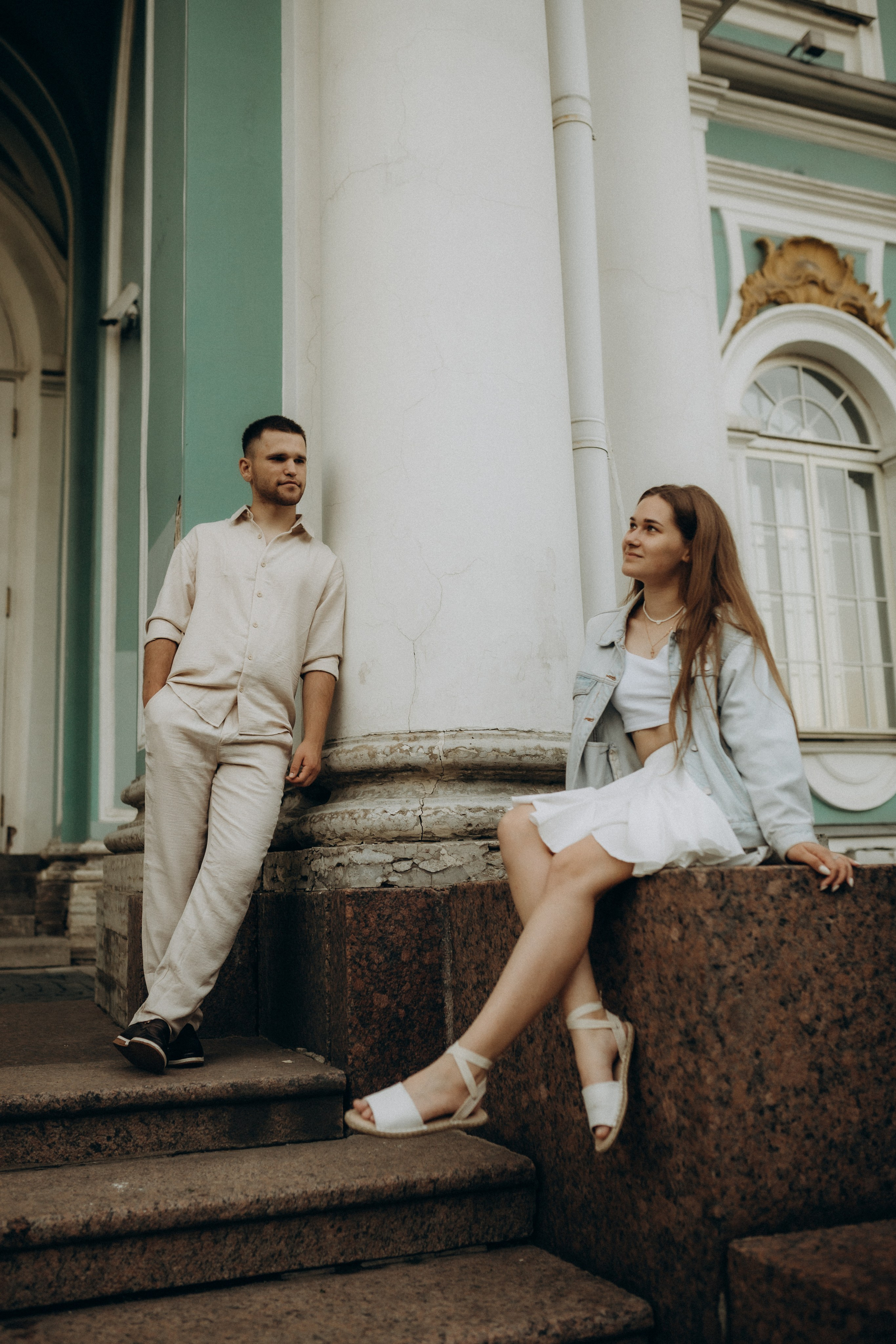 Фотосессия с разводными мостами: LoveStory. Фотограф Санкт-Петербург Князева Елизавета