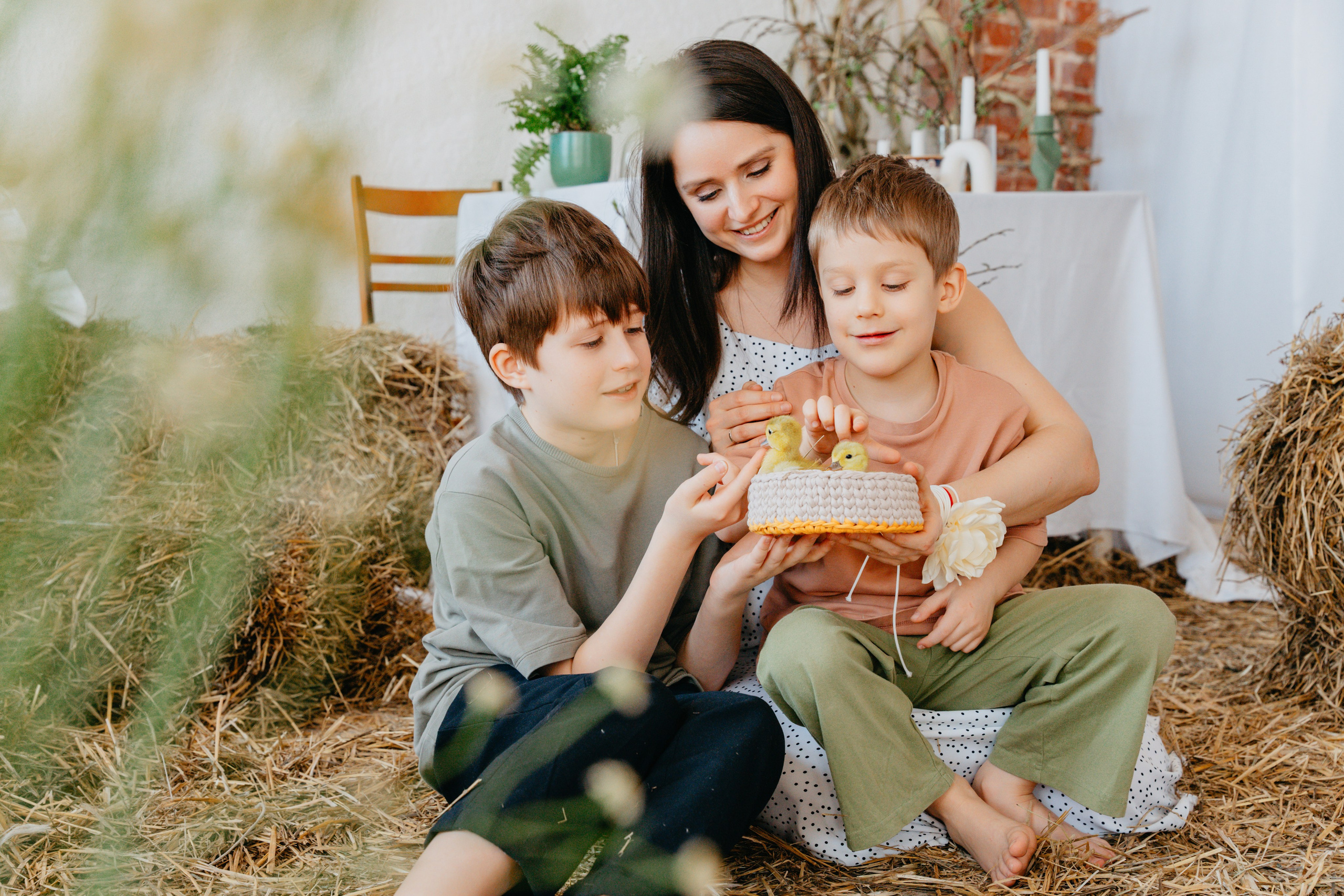 Для счастья много не надо. Семья Настины