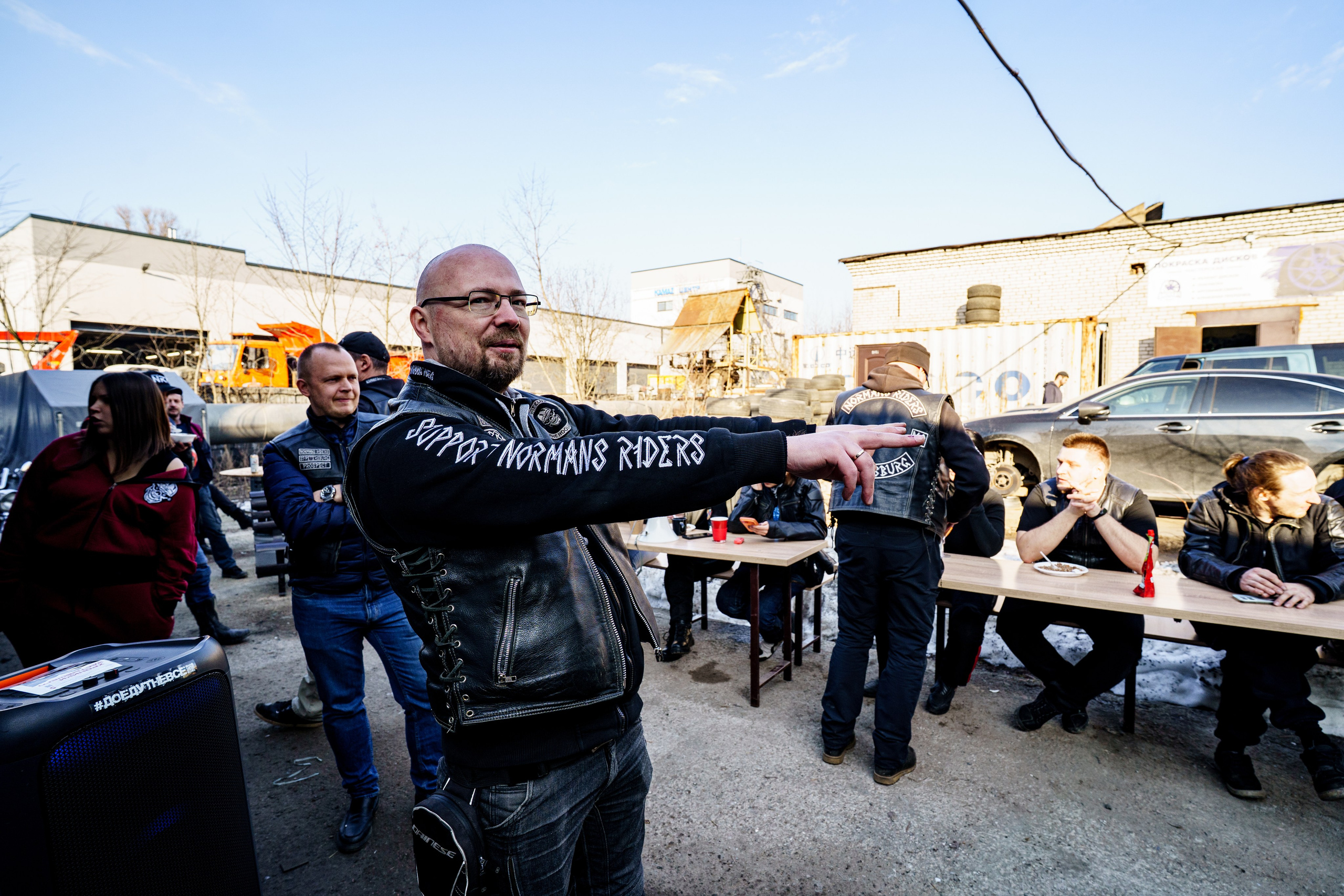 Прохват мотоклуба Norman Riders ч.2. Концертный и репортажный фотограф в Санкт-Петербурге Слава Пахомов