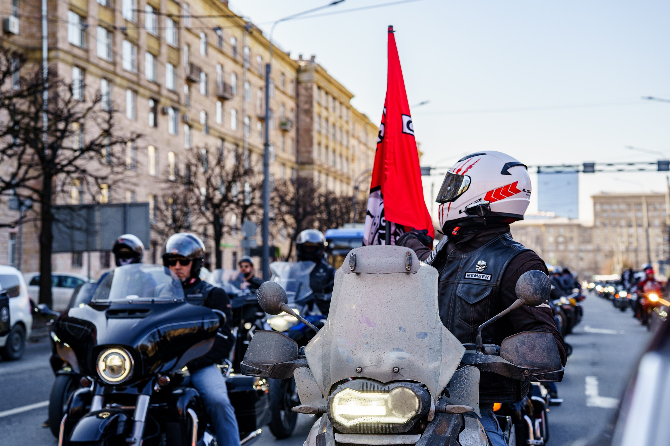Прохват мотоклуба Norman Riders ч.1. Концертный и репортажный фотограф в Санкт-Петербурге Слава Пахомов