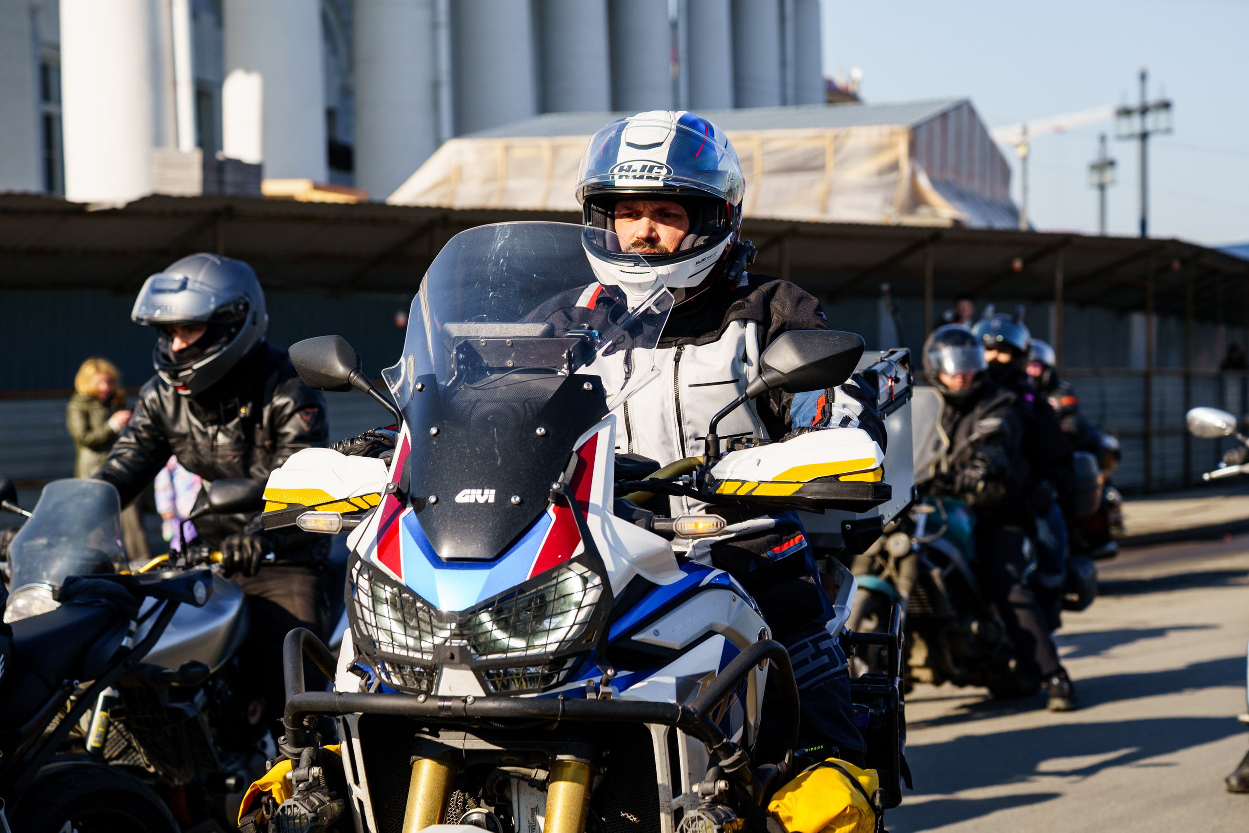 Прохват мотоклуба Norman Riders ч.1. Концертный и репортажный фотограф в Санкт-Петербурге Слава Пахомов