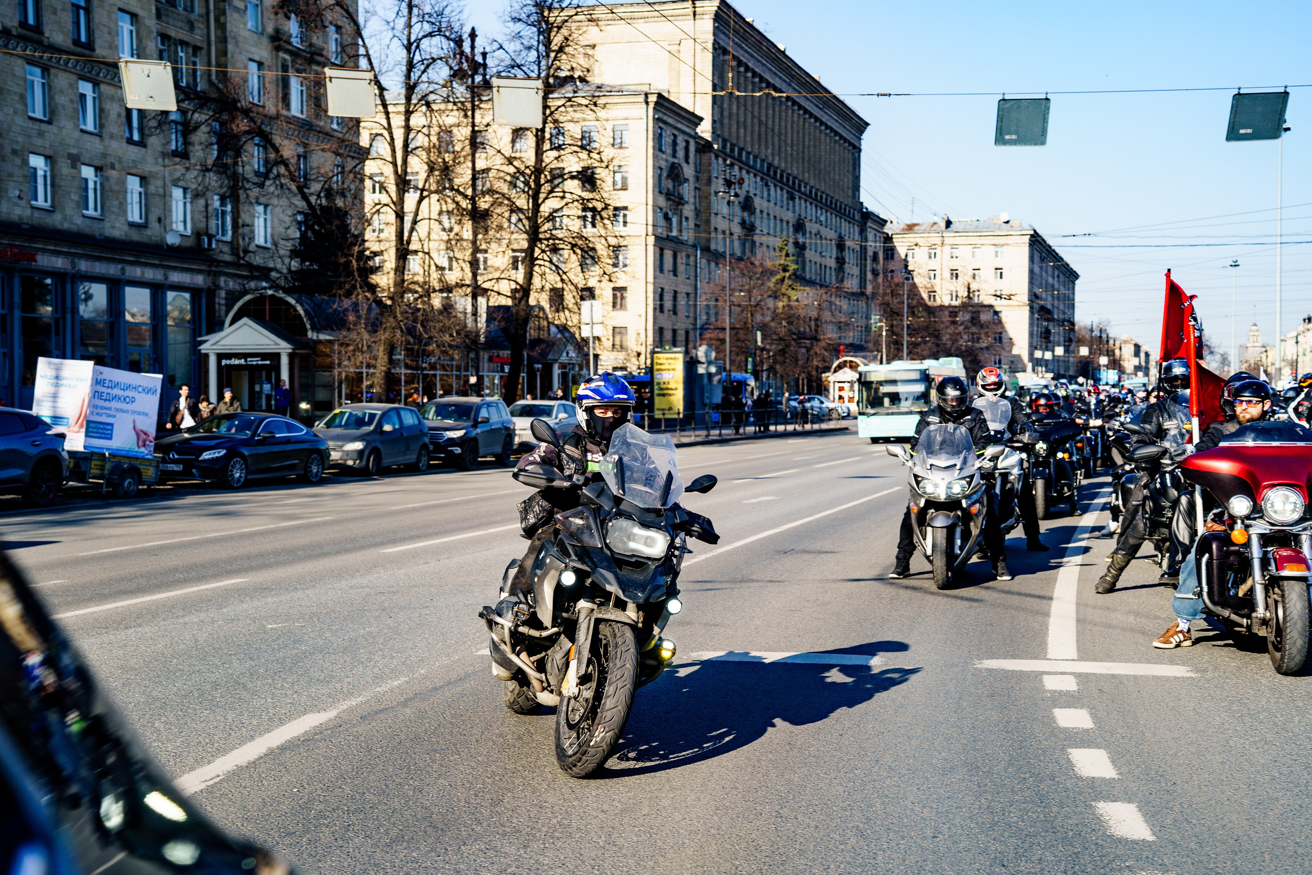 Прохват мотоклуба Norman Riders ч.1. Концертный и репортажный фотограф в Санкт-Петербурге Слава Пахомов