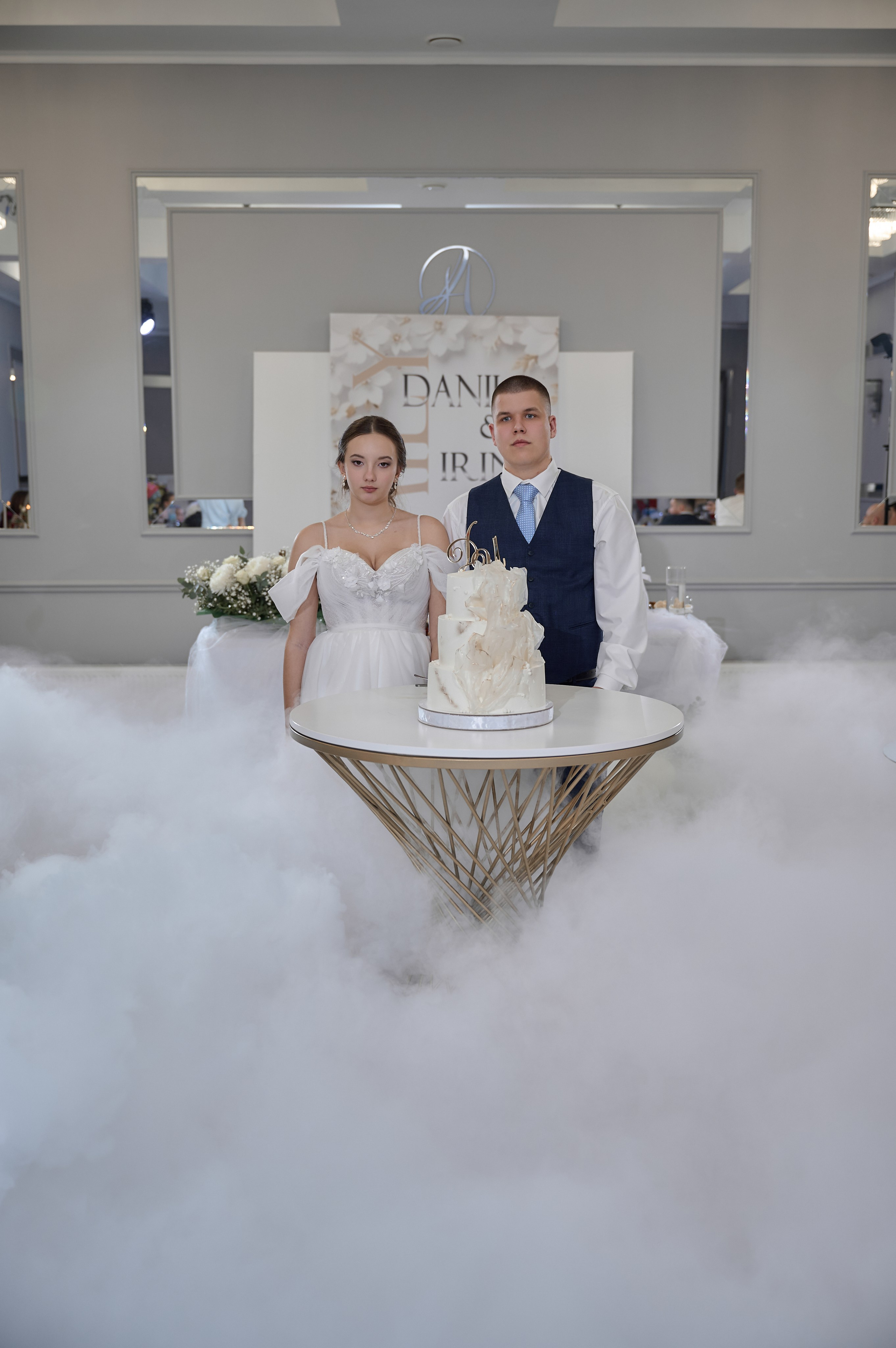 Свадебная фотосессия в СК Рояль Тула. Свадебный фотограф в Туле Никита Беляев