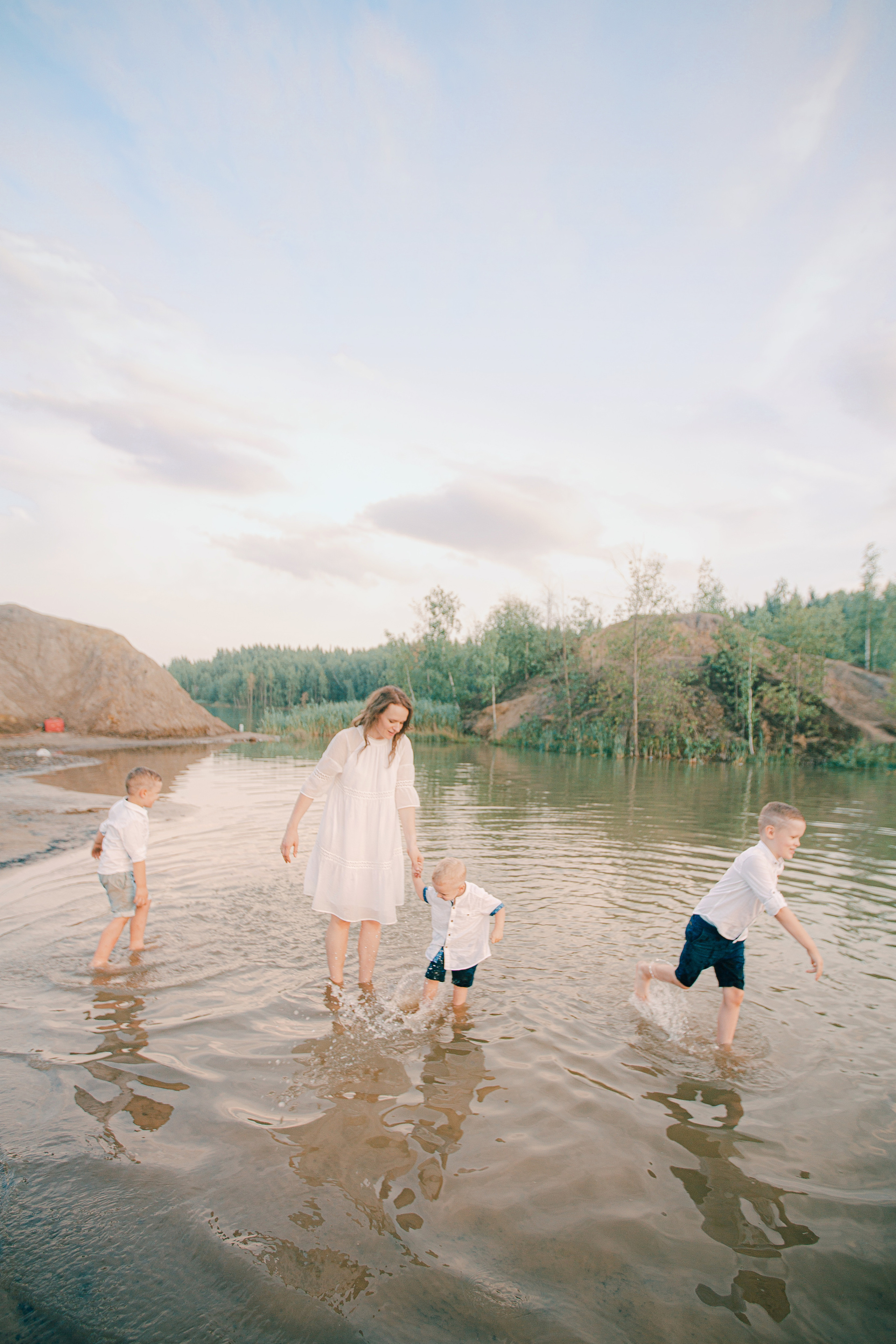 Про Сашу, Ирину, Илью, Андрея и Вову. Семейный и детский фотограф в Туле