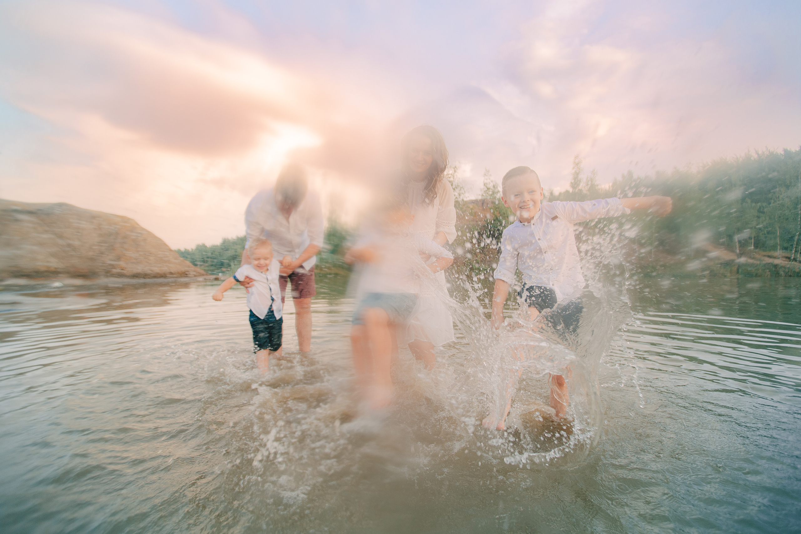 Про Сашу, Ирину, Илью, Андрея и Вову. Семейный и детский фотограф в Туле