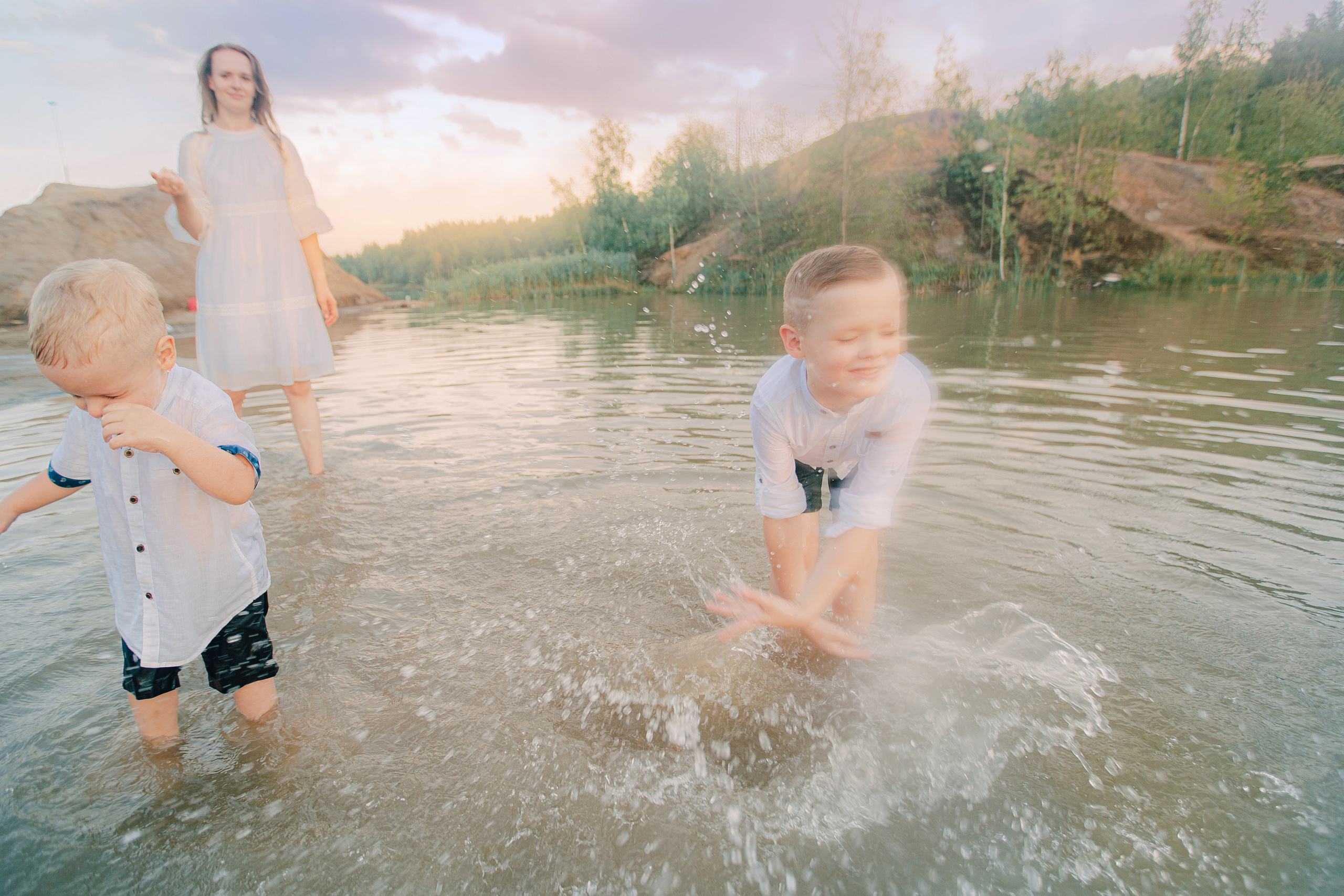 Про Сашу, Ирину, Илью, Андрея и Вову. Семейный и детский фотограф в Туле