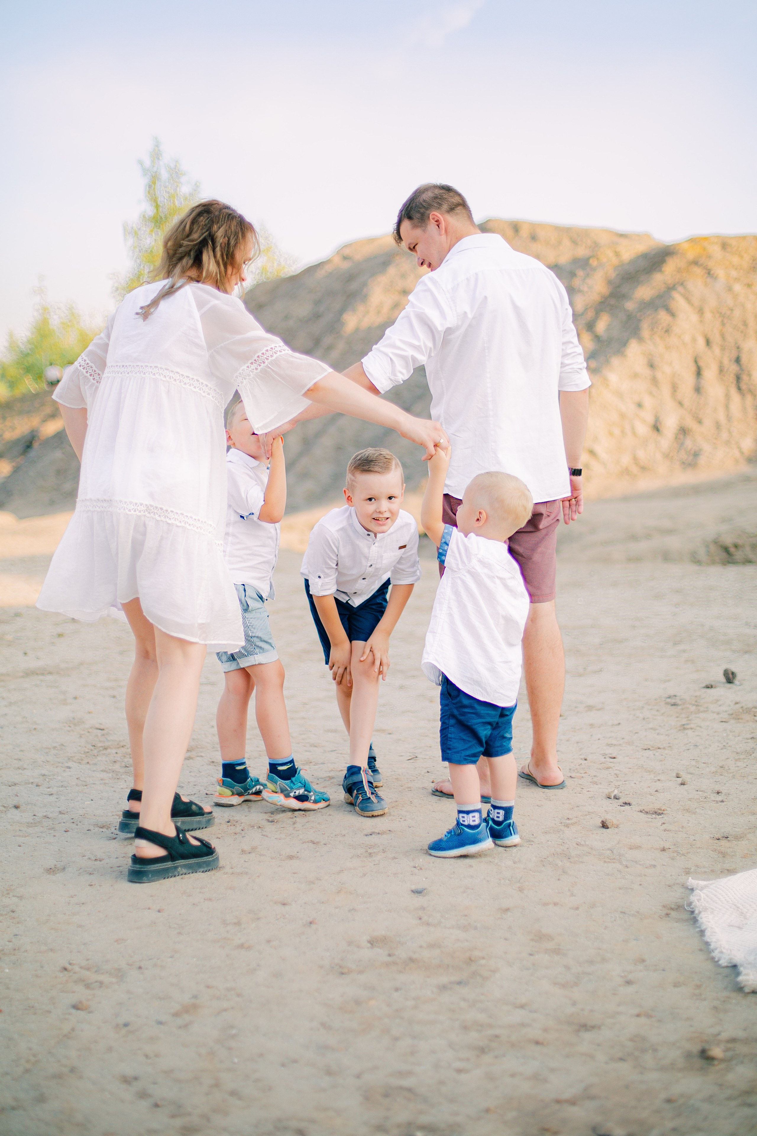 Про Сашу, Ирину, Илью, Андрея и Вову. Семейный и детский фотограф в Туле