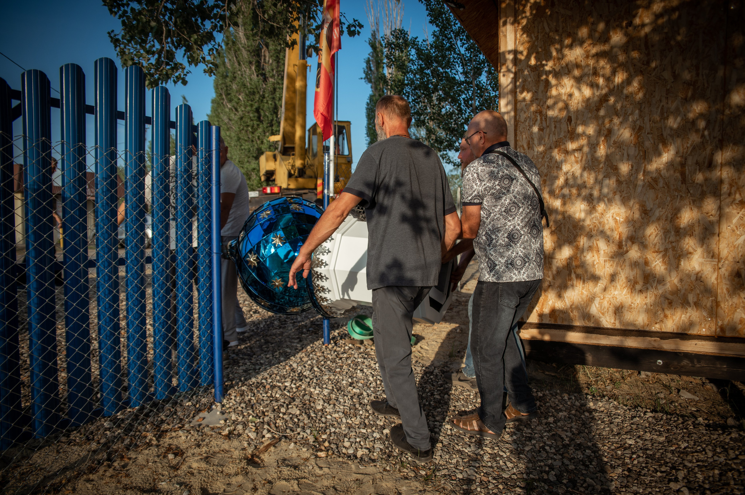 Освещение купола в храме Казанской иконы Божьей Матери х. Закутский. Церковный, семейный и репортажный фотограф Волгоград, Волжский