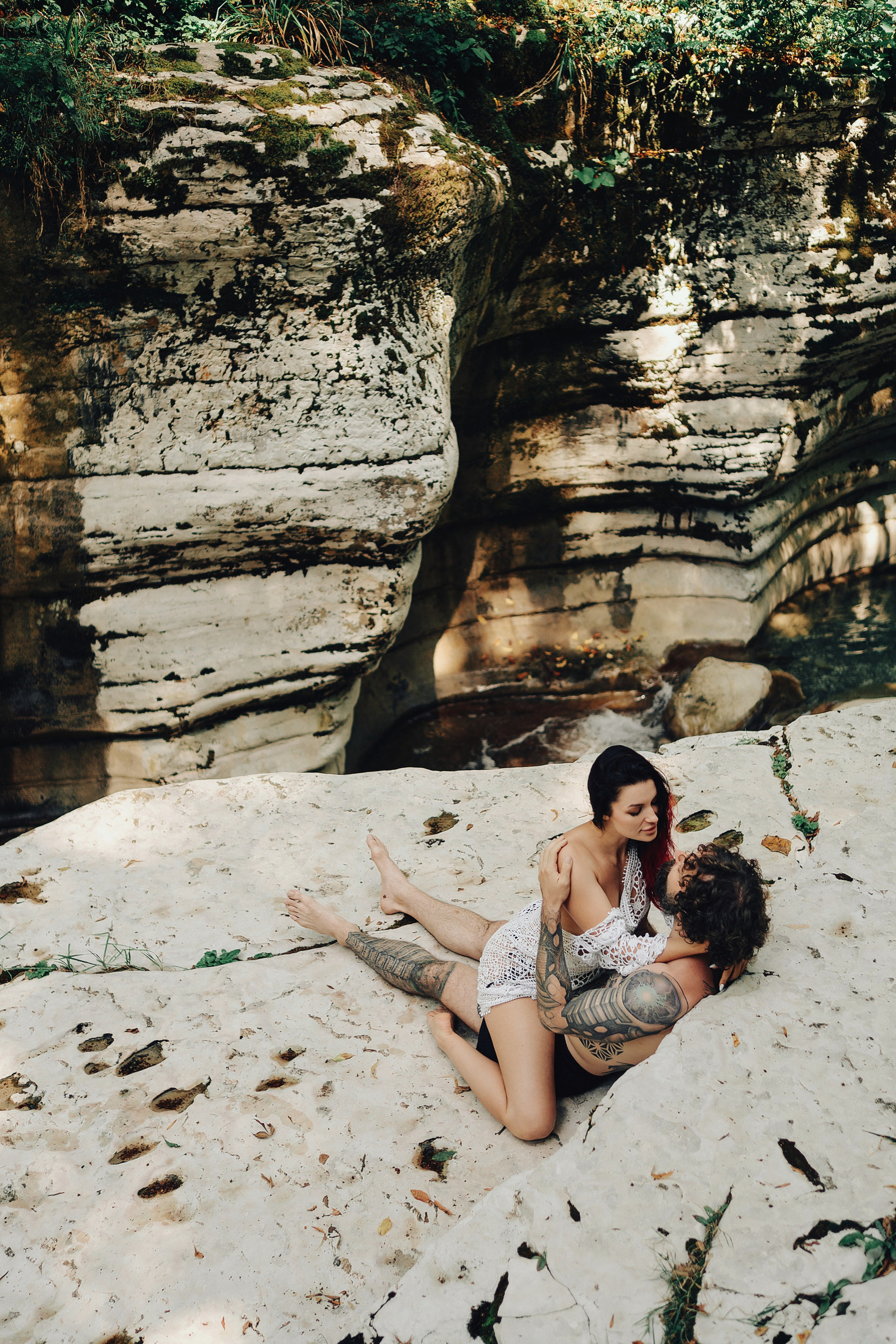 Белые скалы Станислав и Анастасия. Фотограф в Москве Александр Иванов