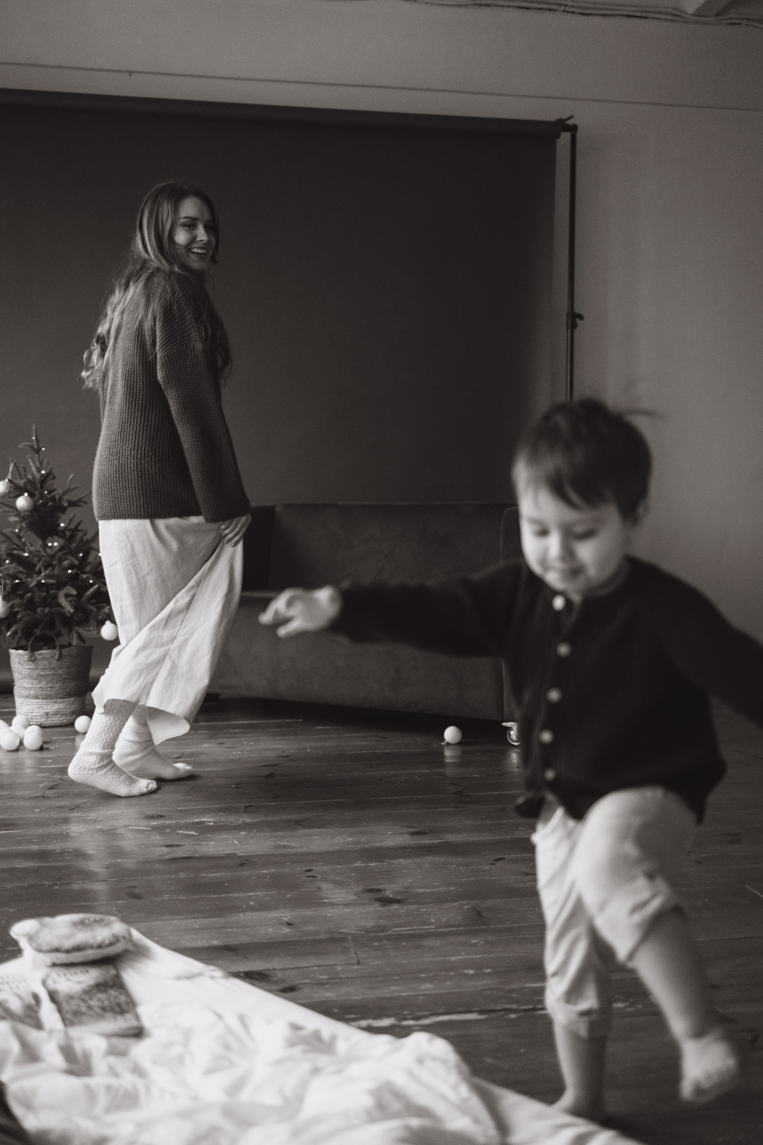 Семейная новогодняя фотосессия. Семейный фотограф в Москве Бунина Маргарита