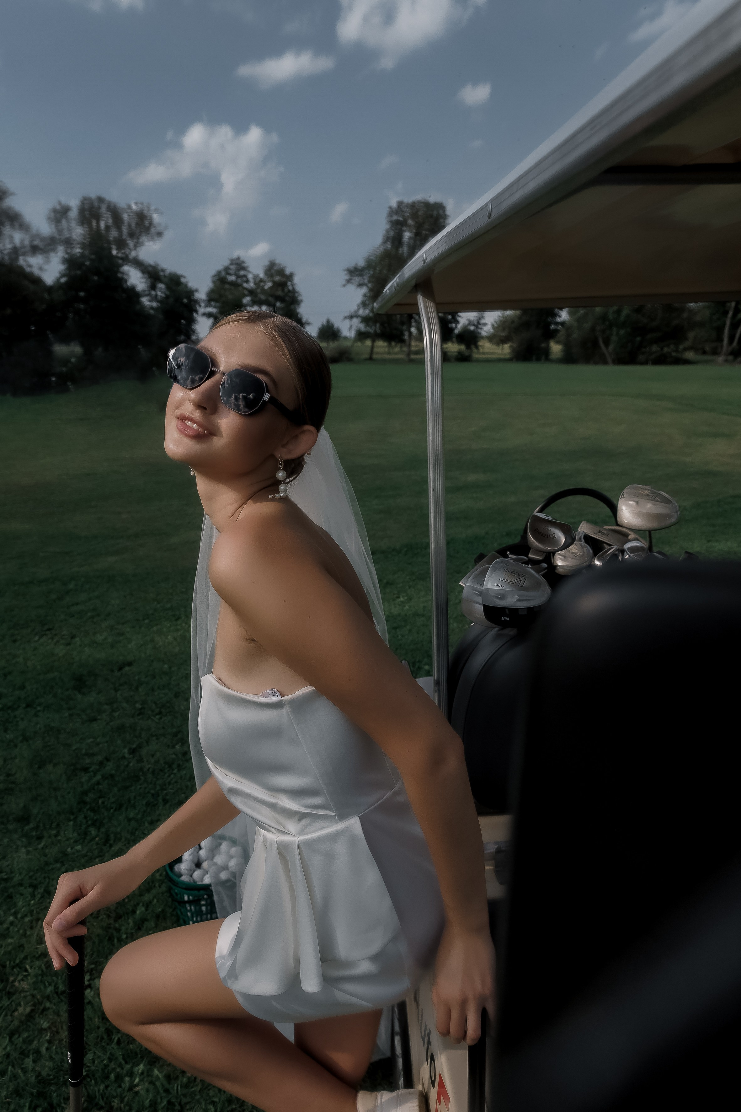 Свадьба на гольф-поле. Свадебный фотограф Татьяна Аберле свадебный видеограф Роман Аберле Калининград