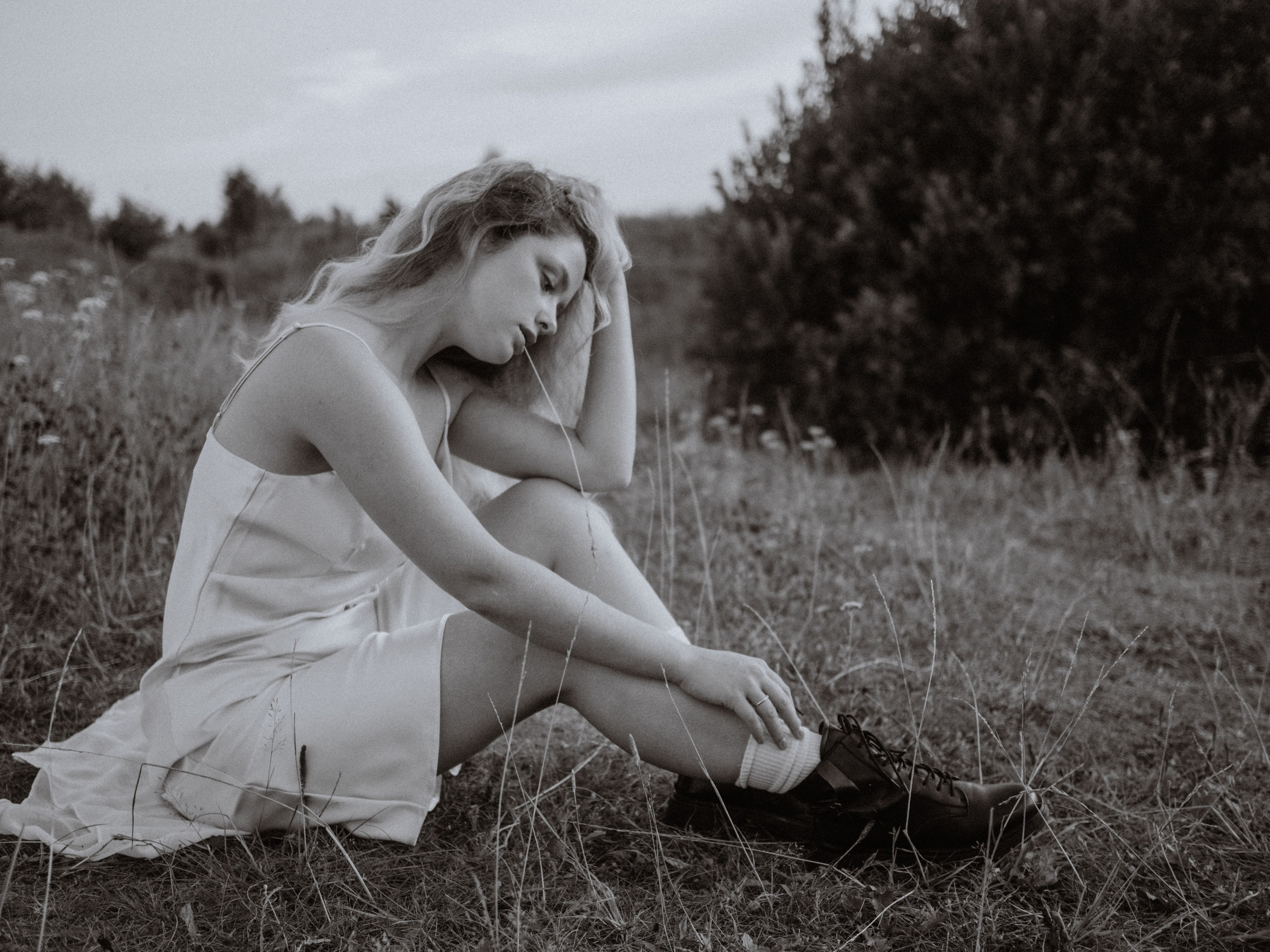 Альбина в поле. Фотограф в Нижнем Новгороде, Сарове и Москве. Оля Фролова