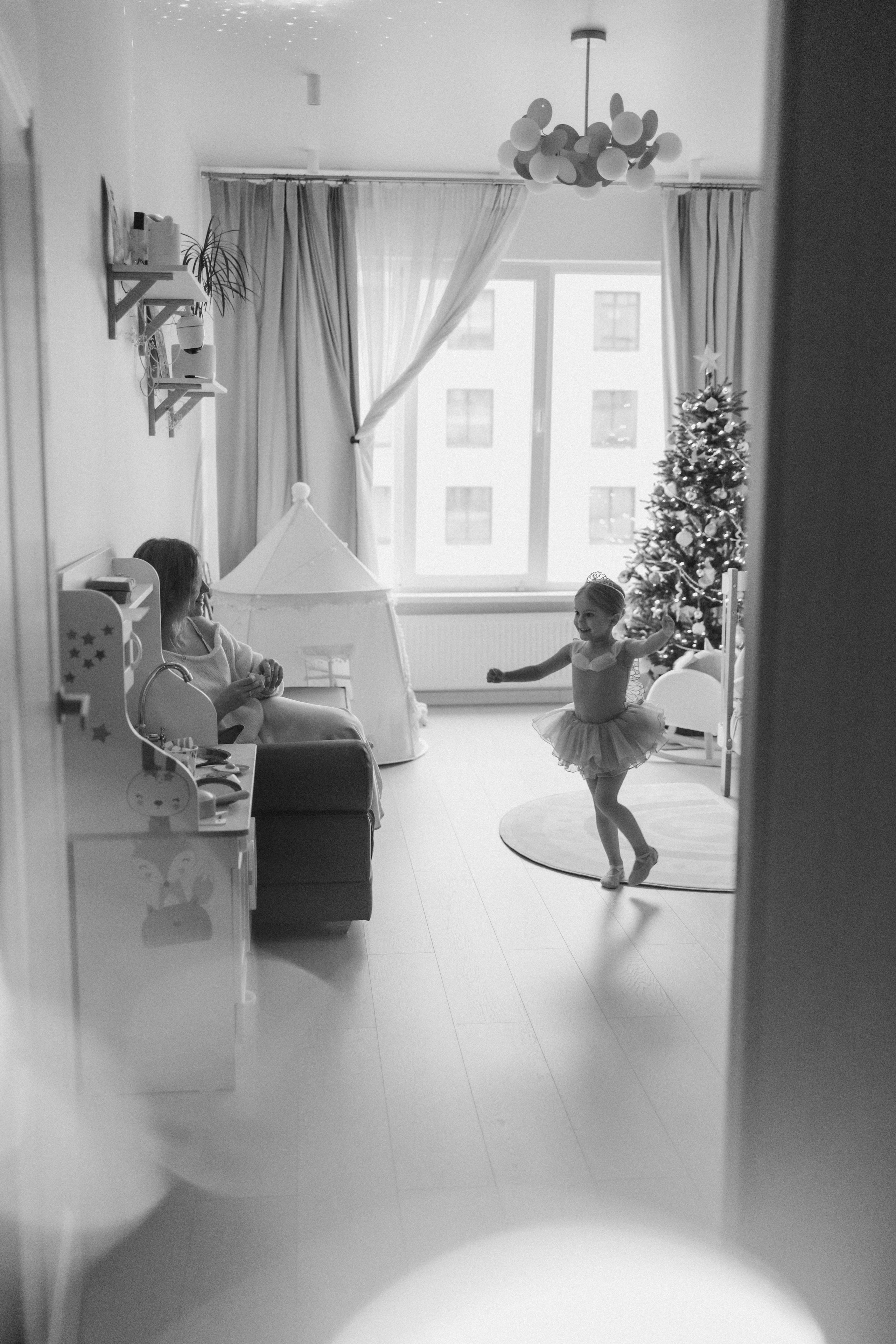 Маленькая балерина и Щелкунчик. Семейный и женский фотограф в Москве Коновалова Олеся