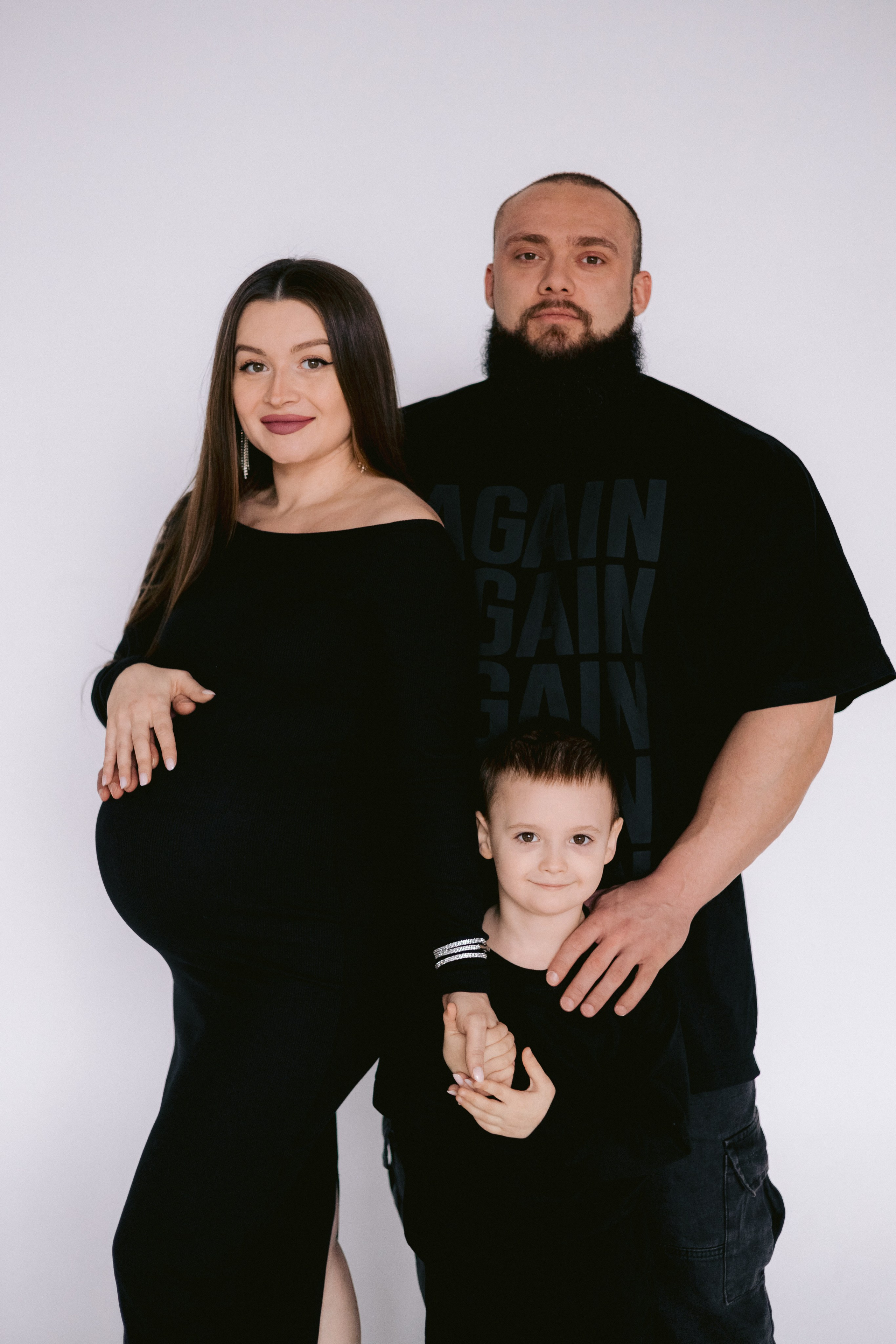 Анастасия, Дмитрий, Савелий. Фотограф Волгоград Кристина Прохоренко