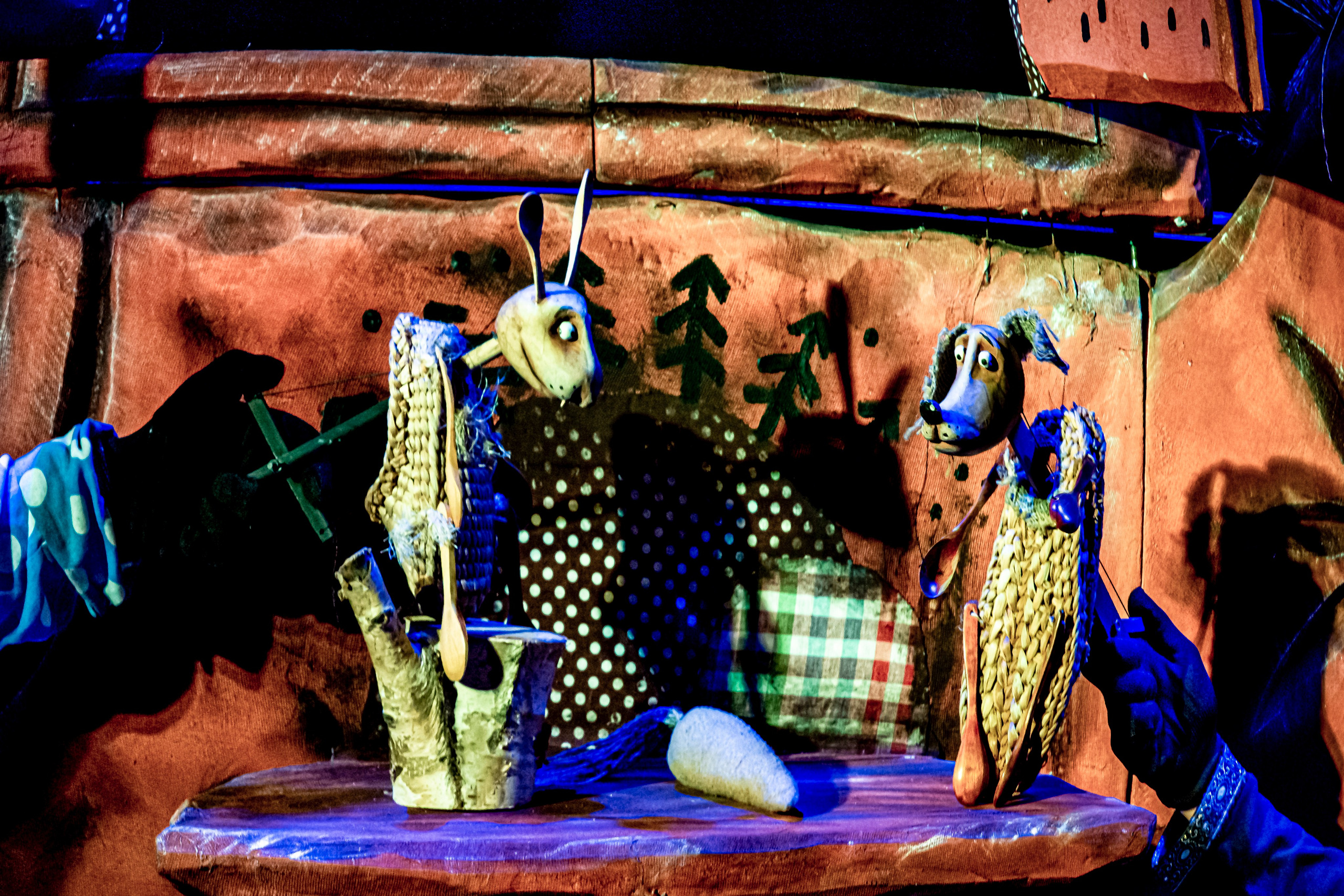 Лапотные сказки спектакль театра Саквояж. Фотограф в Сочи Юрий Шептаев