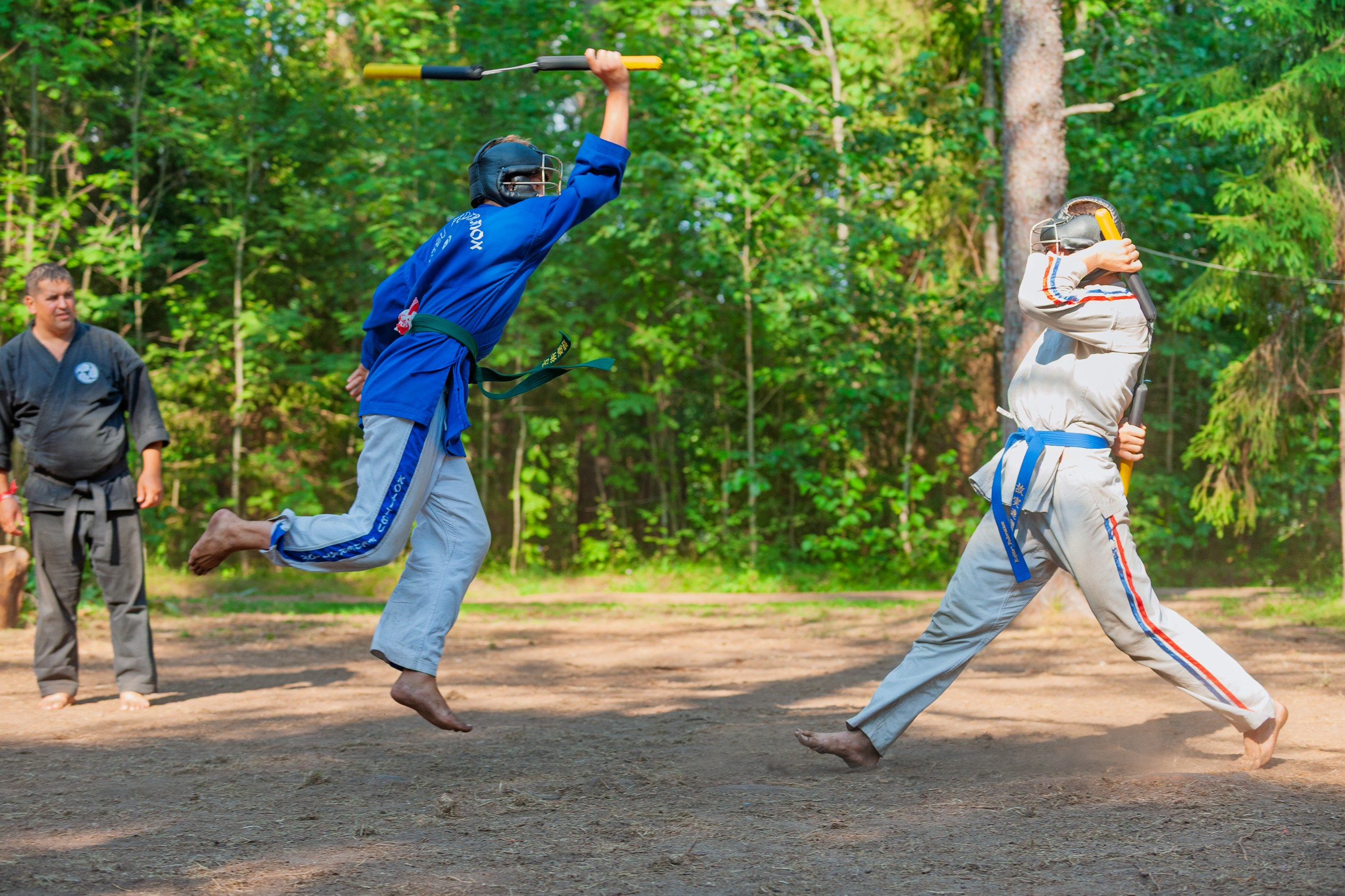 Летние тренировочные боры Школы Боевых Искусств «МОН», Валдай 2011 г. соревнования