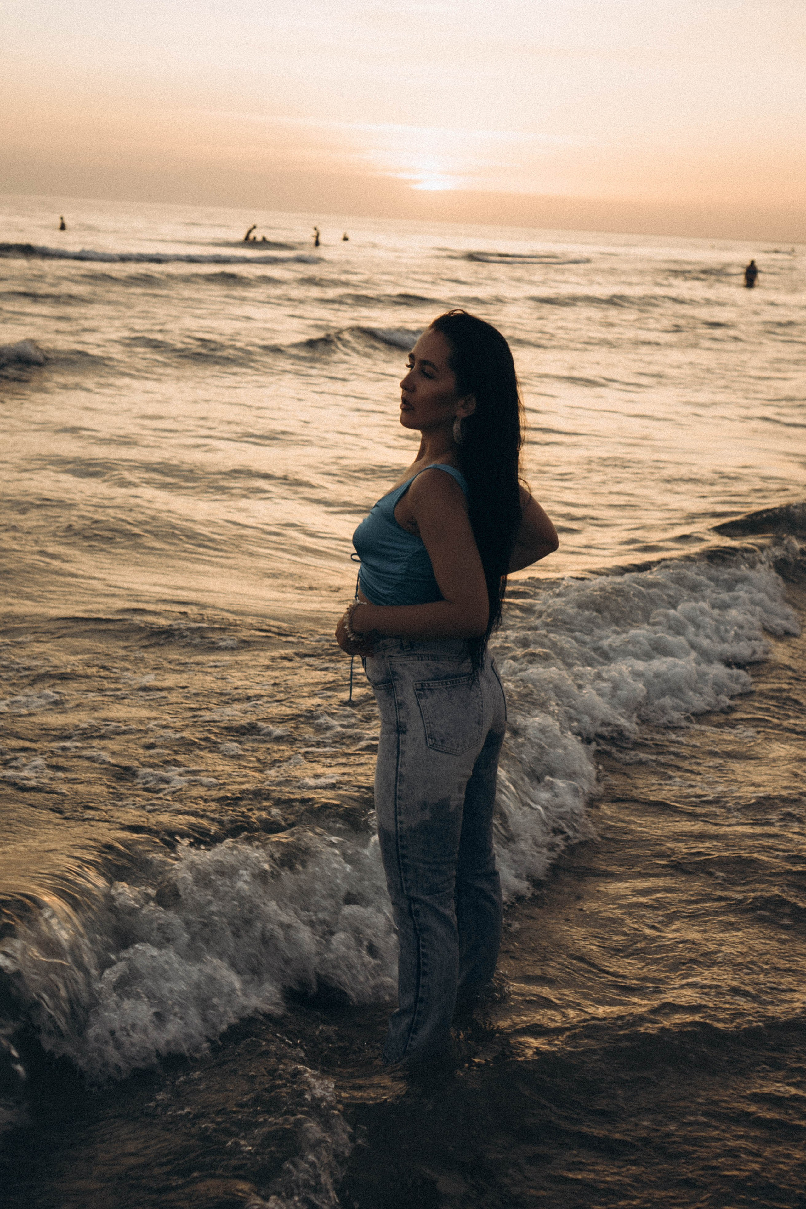 Июльский вечер на берегу черного моря. Профессиональный фотограф, Санкт-Петербург — Виктория Богомолова