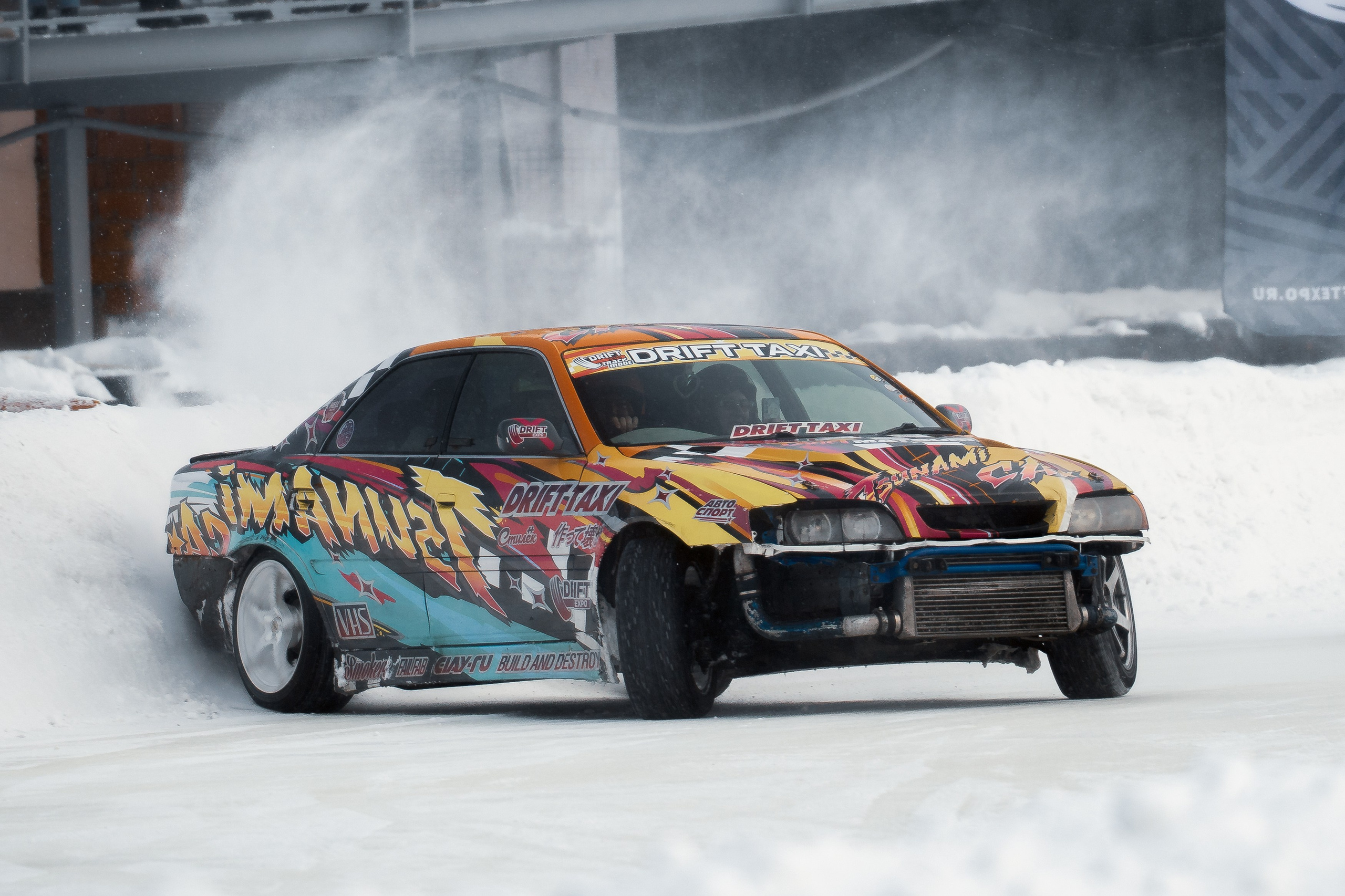 Drift Expo Winter Mode 25. Автомобильный фотограф в Москве Иван Петушков