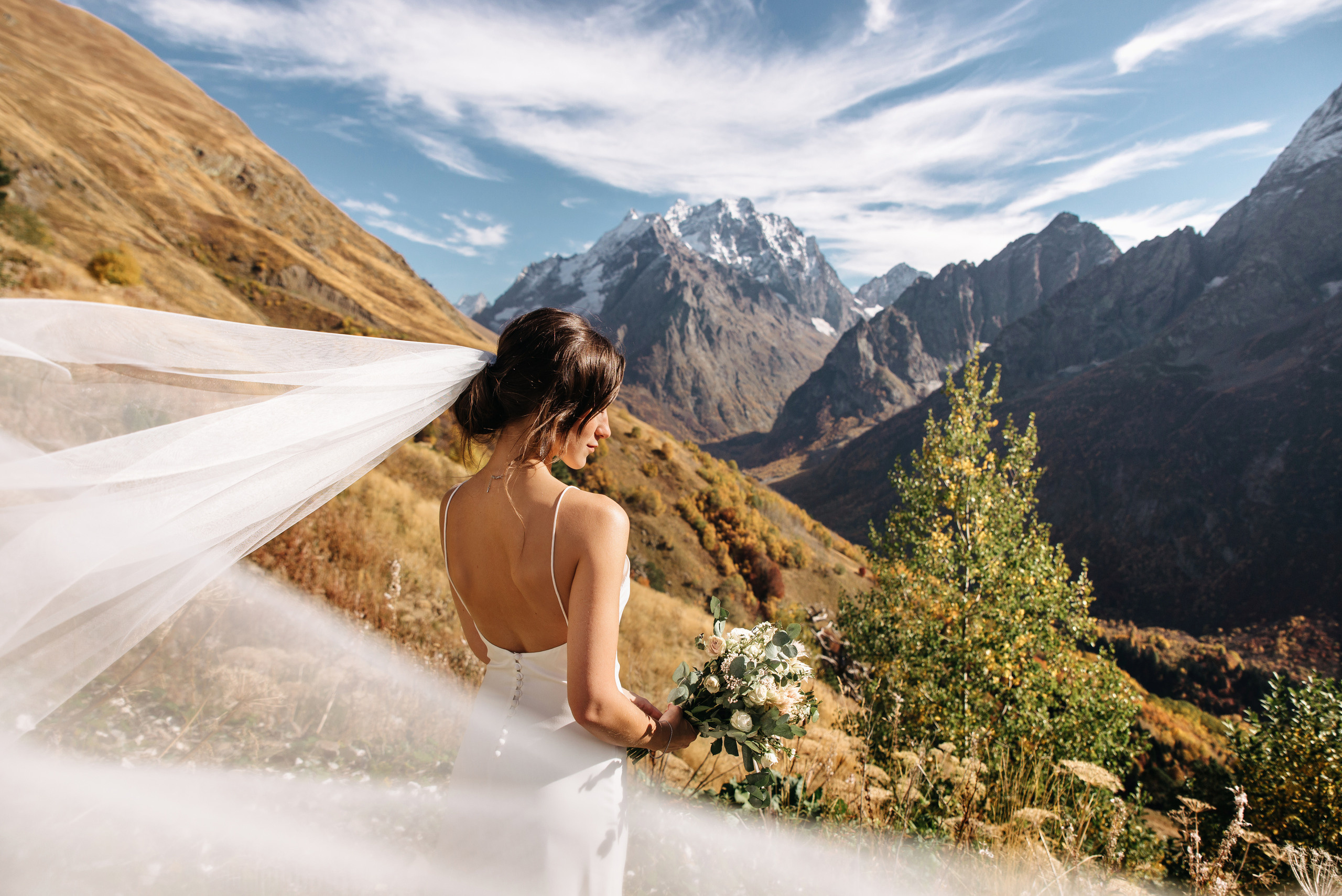 Осенняя фотосессия в Домбае. Свадебный и travel фотограф в Волгограде, Сочи, Домбае, Европе