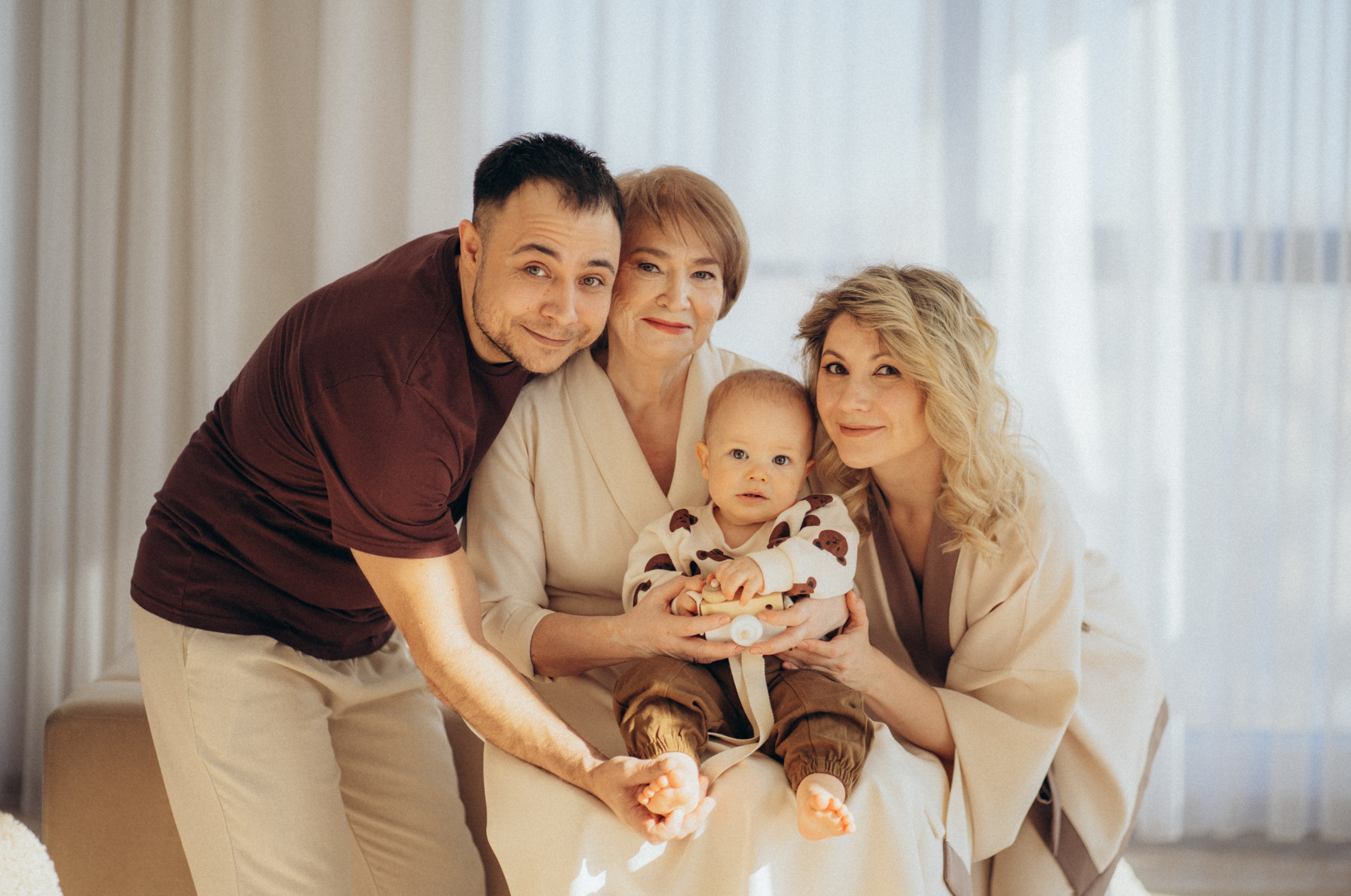 Когда все близкие рядом. Семейный фотограф в Москве Елена Гильманова