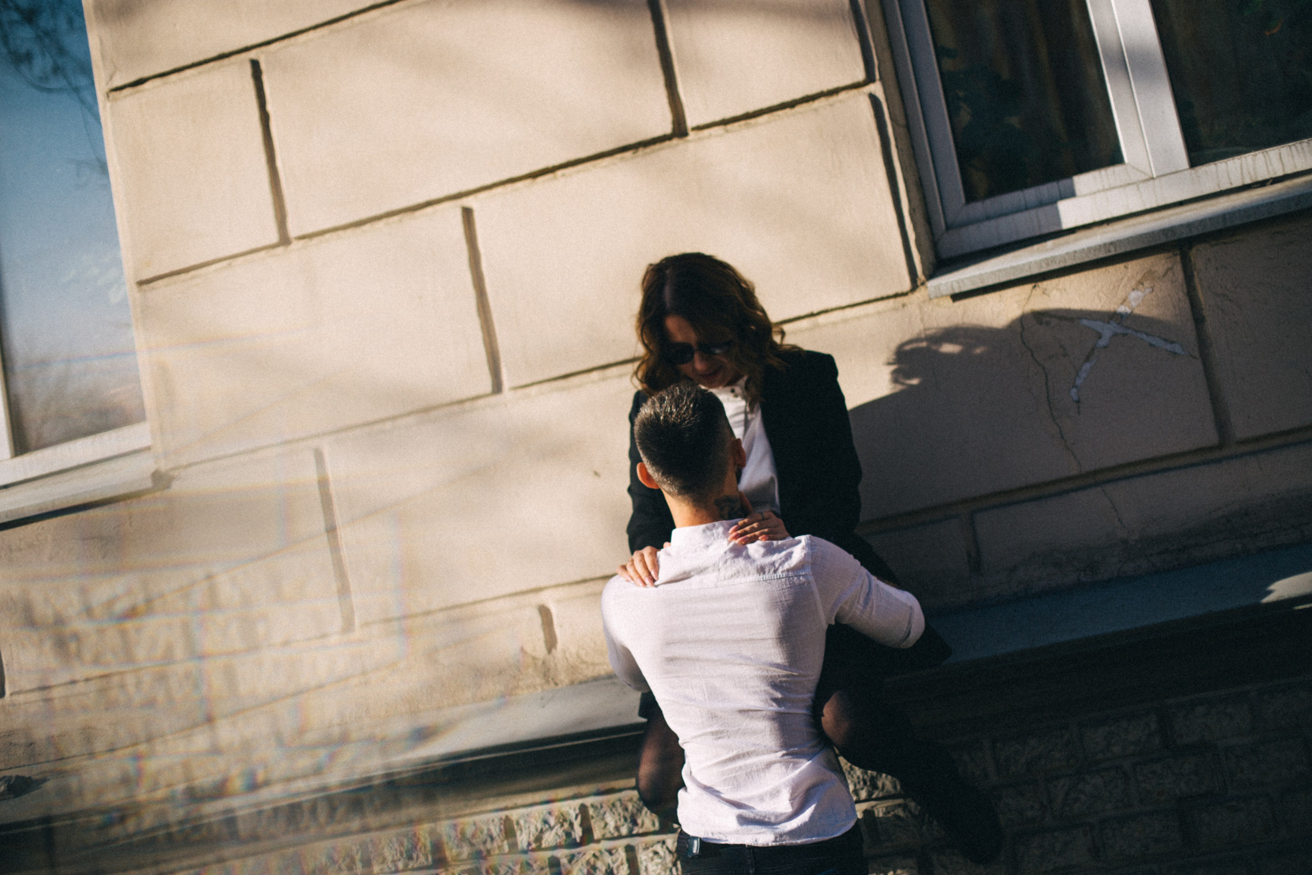 У Колеса обозрения. Фотограф в Нижнем Новгороде