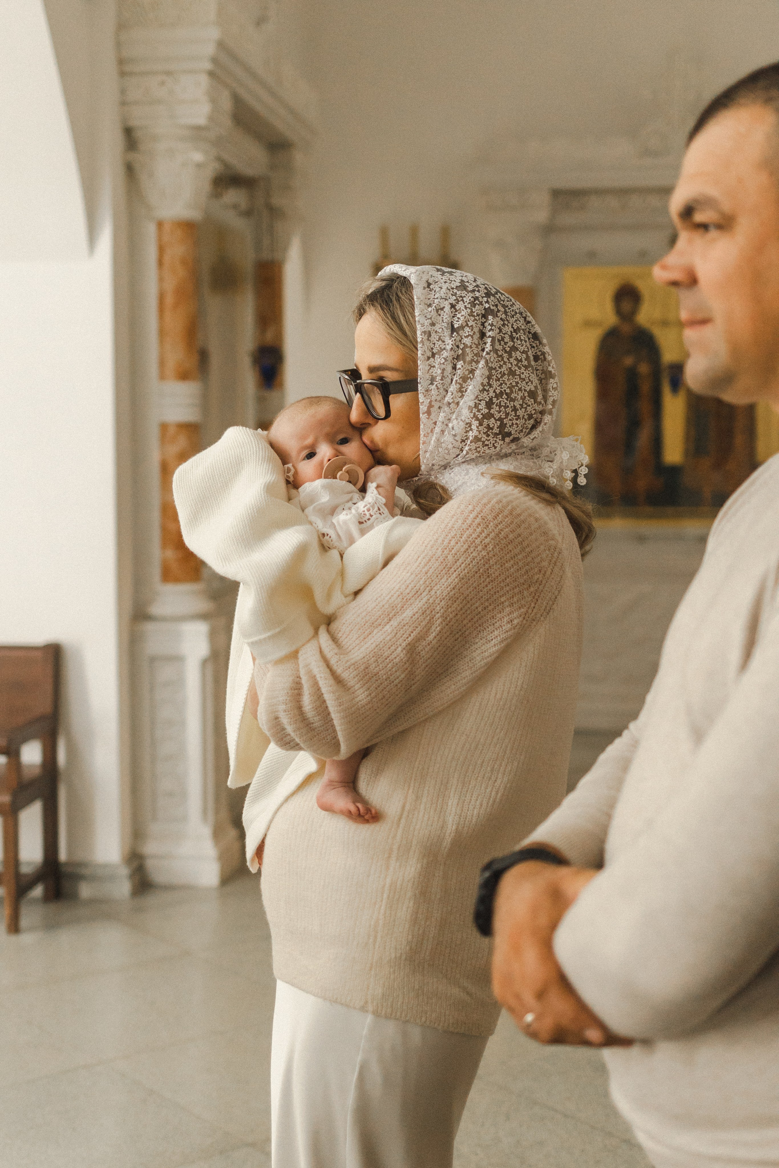 Крещение Стефании. Семейный фотограф в Москве