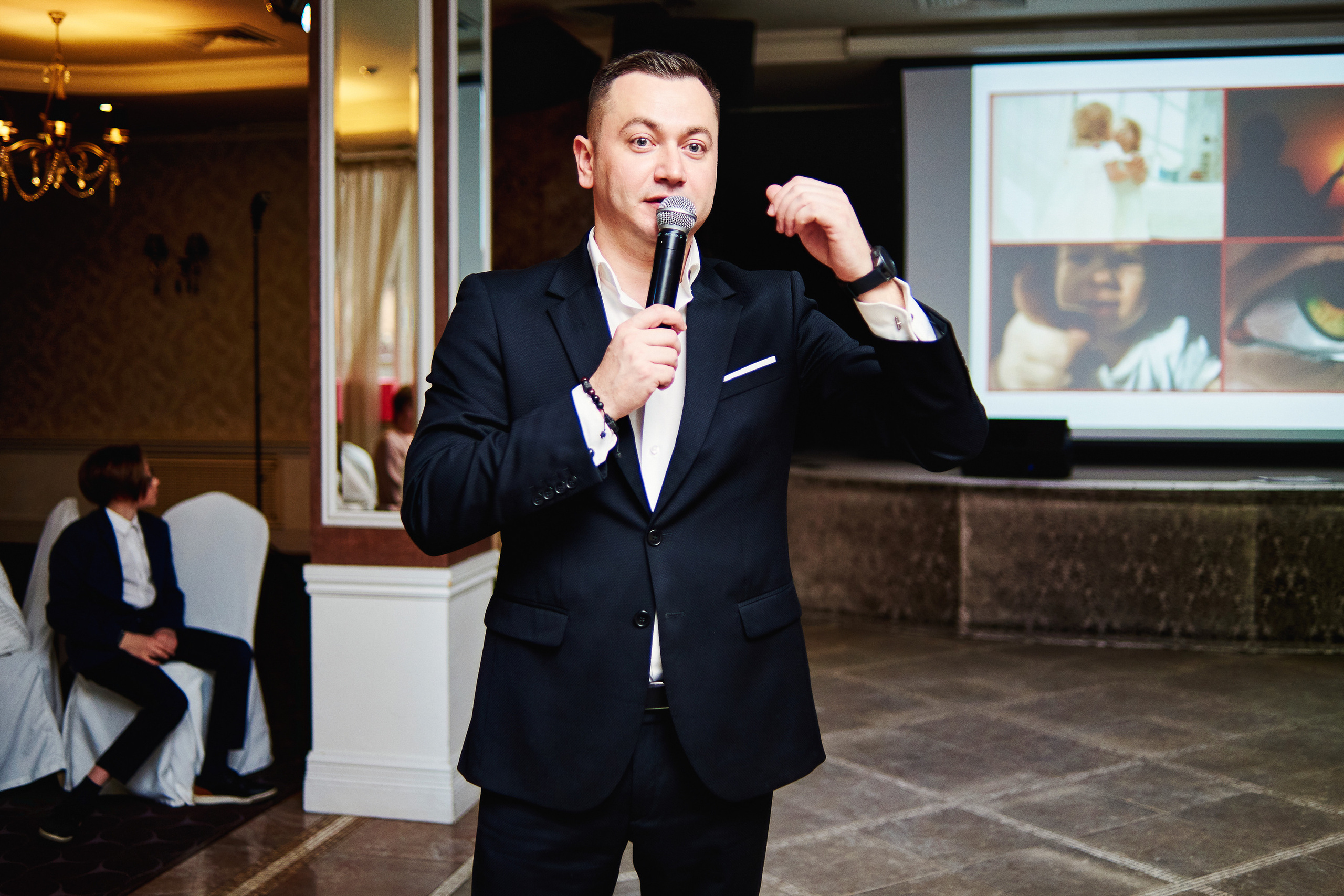 Свадебный ужин в Белом Трюфеле. Фотограф Александр Бурдин