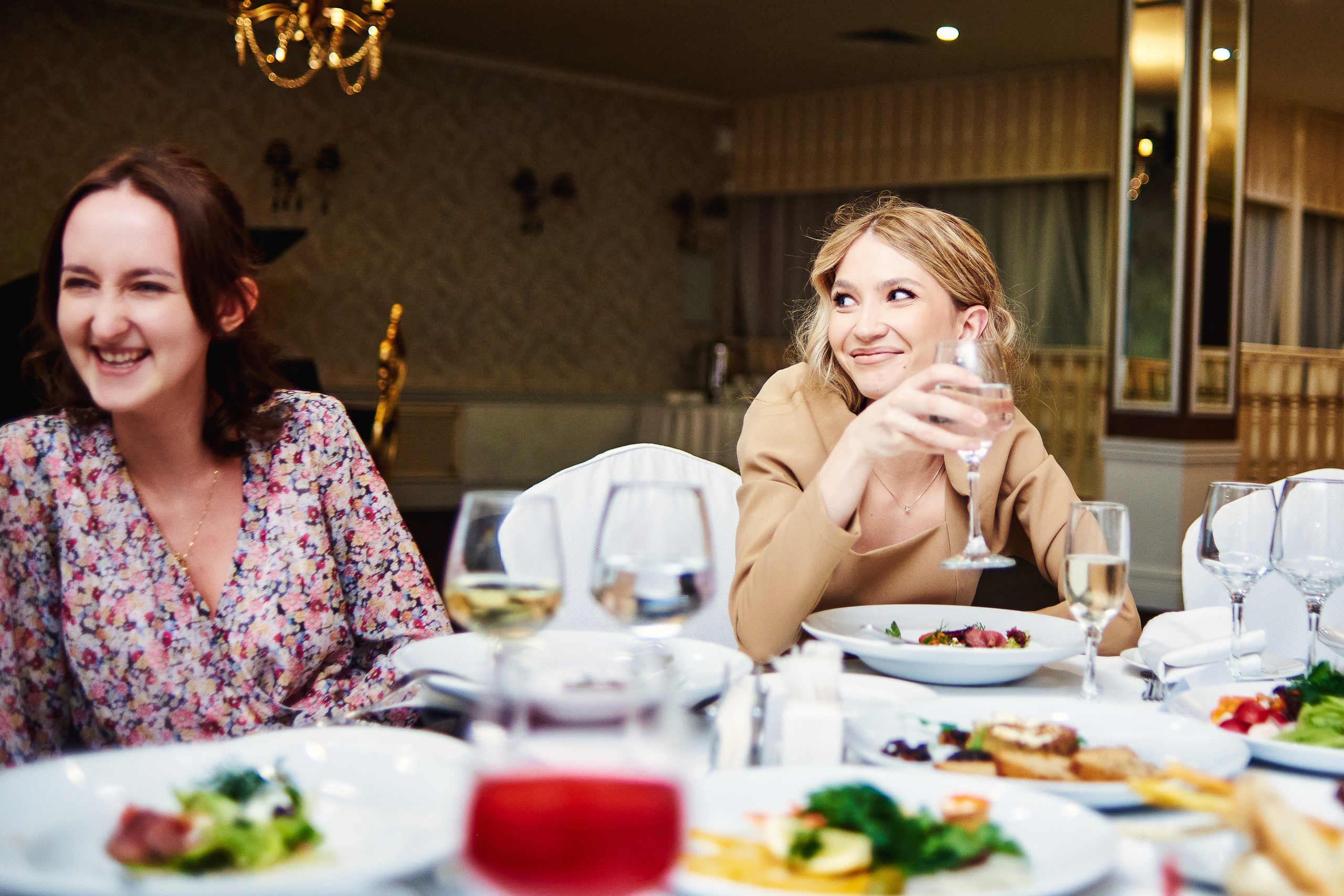 Свадебный ужин в Белом Трюфеле. Фотограф Александр Бурдин