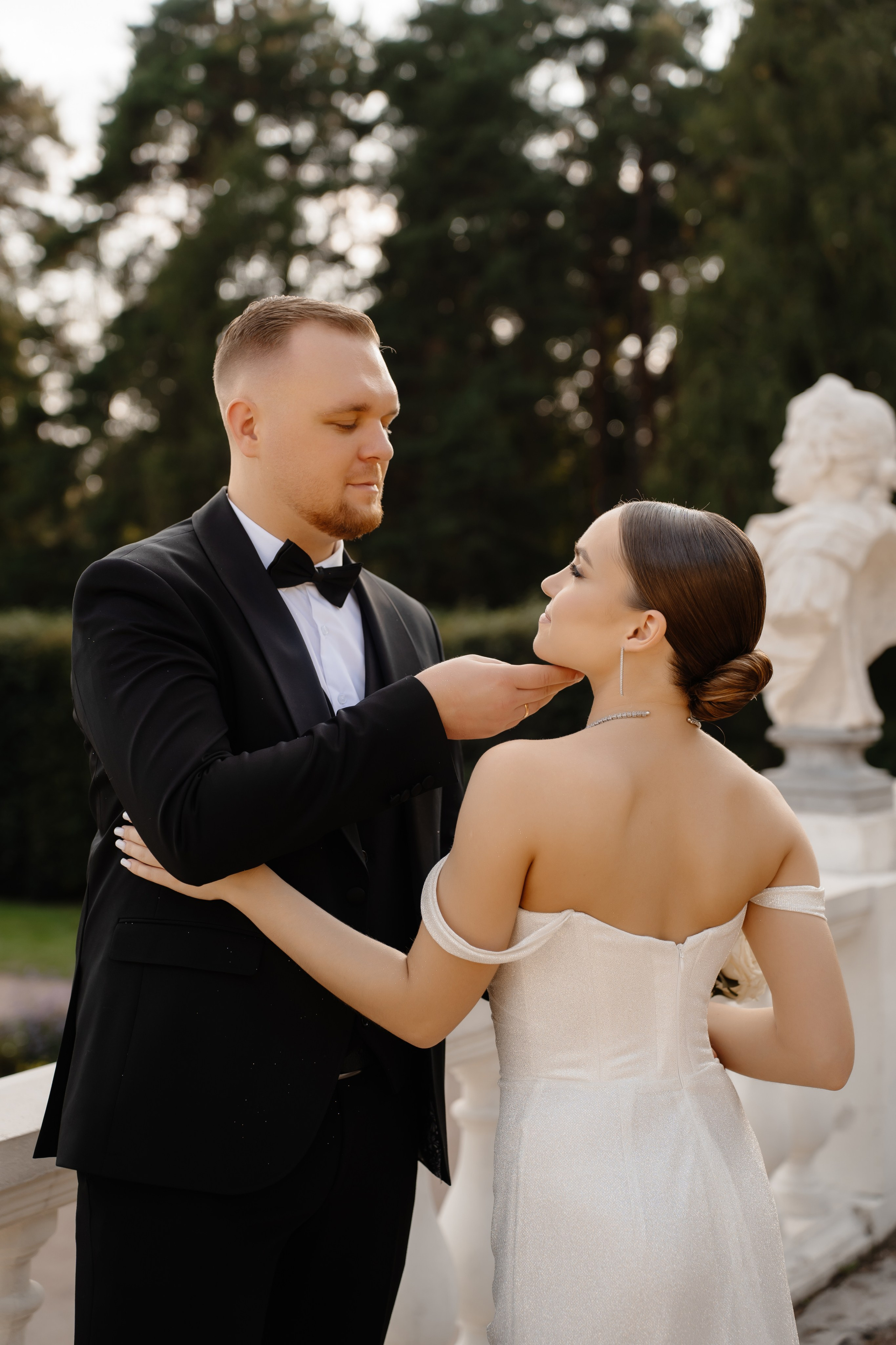 Свадебная фотосессия в парке Архангельское. Свадебный и семейный фотограф в Москве Светлана Зоткина