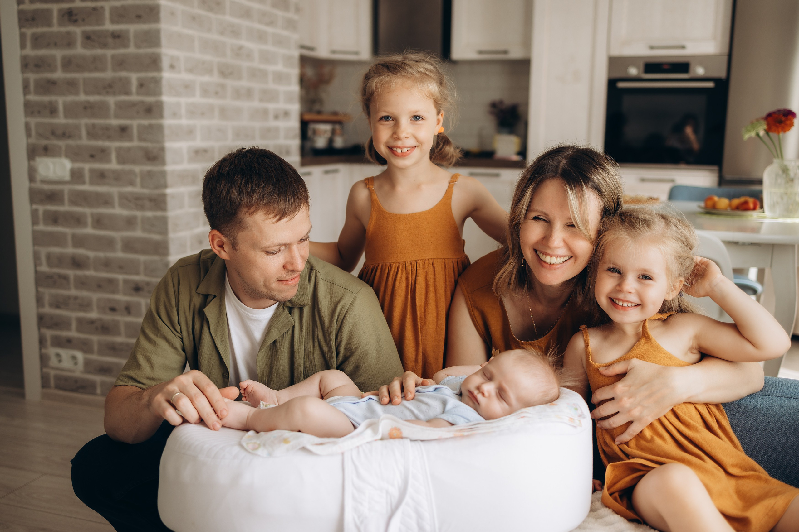 Тамара и большая семья. Семейный фотограф, детские, семейные, лав стори съемки в Москве