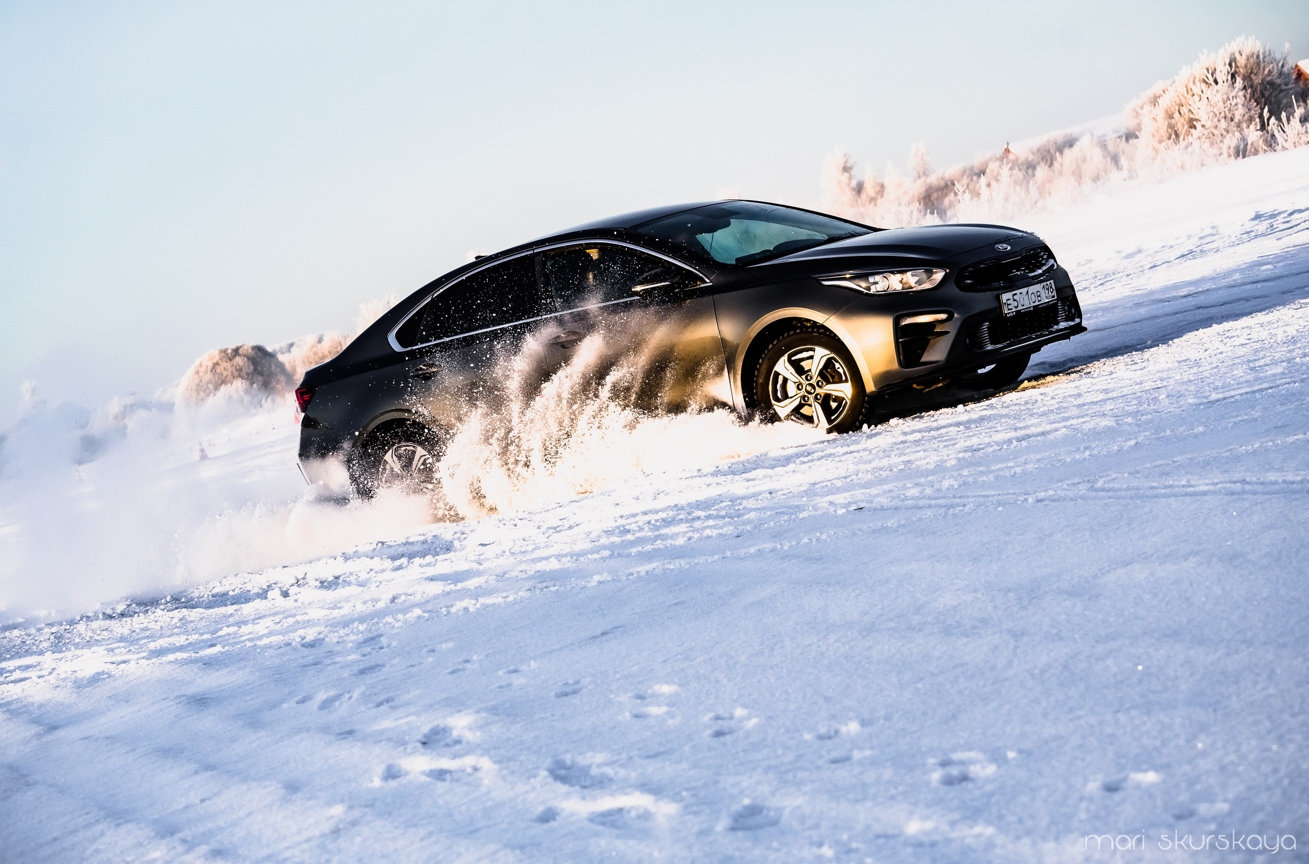 Контраварийная практика вождения автомобиля. Мотофотограф в Санкт-Петербурге Мария Скурская