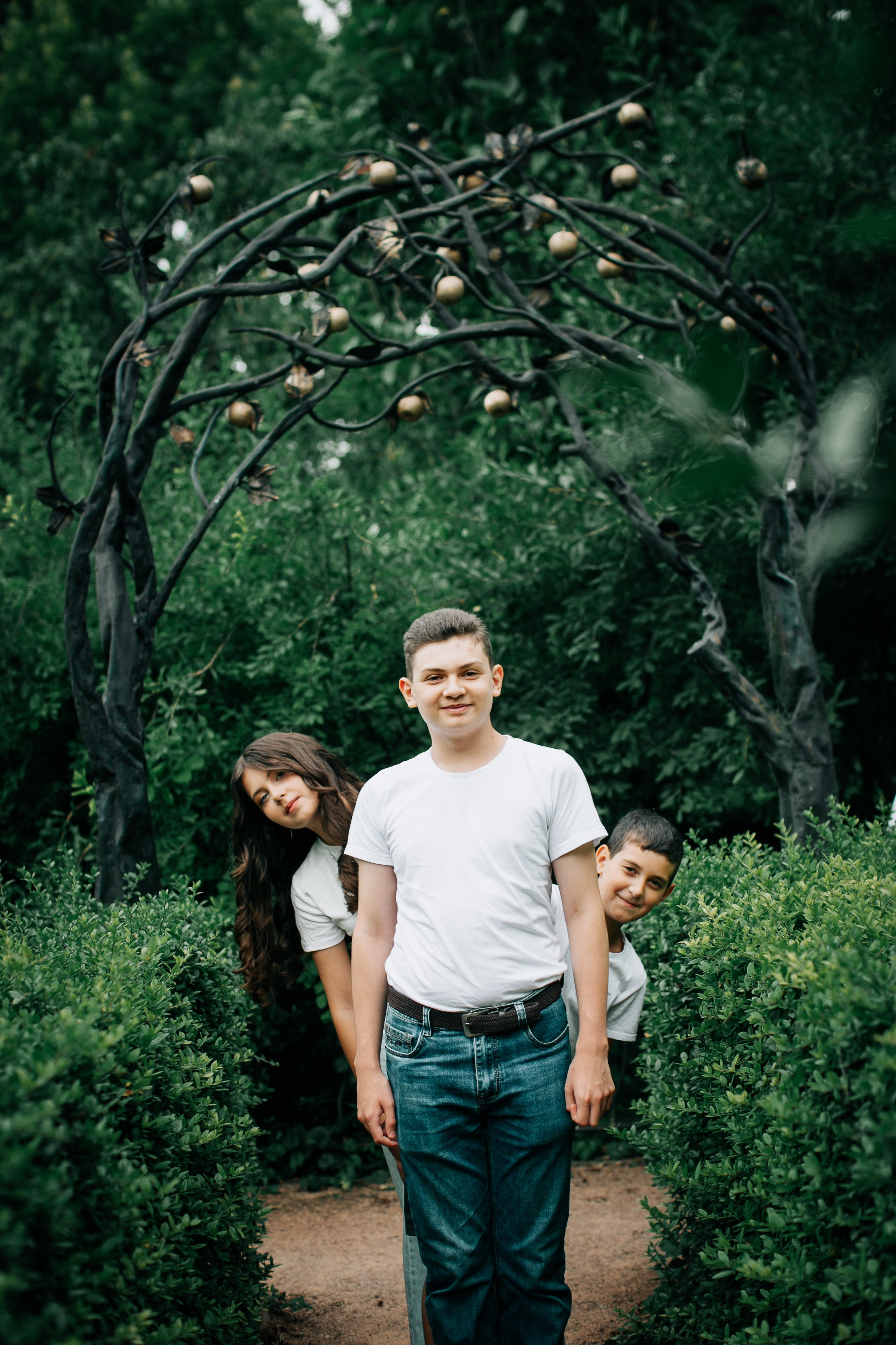 Семейная фотосессия в парке. Фотограф в Крыму