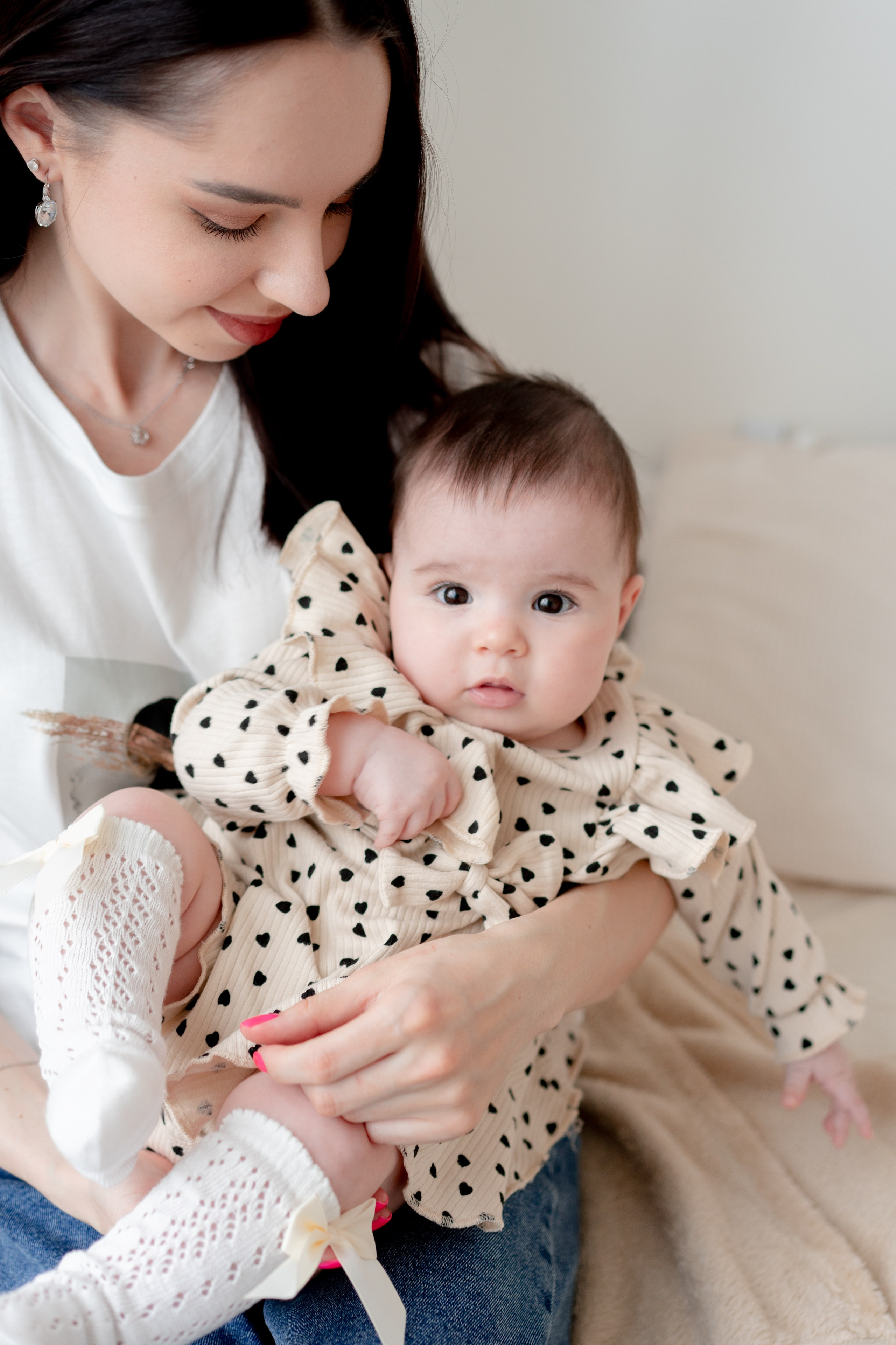 Евочке 6 месяцев!. Детская, семейная фотостудия в Санкт-Петербурге